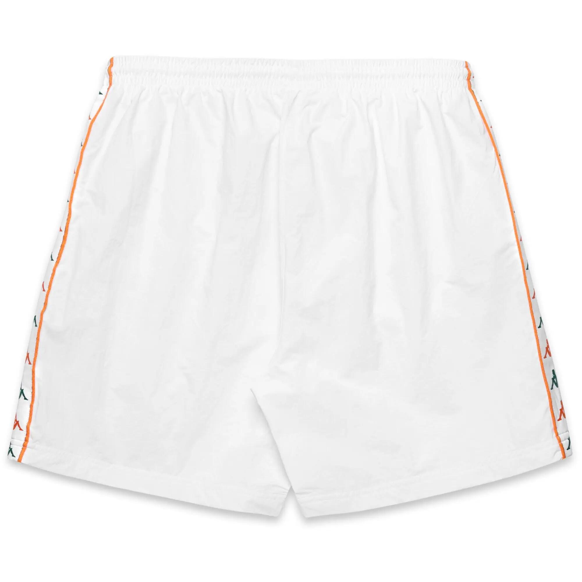 Pantaloncini sportivi da uomo in poliammide bianco da streetwear sportivo 2/7