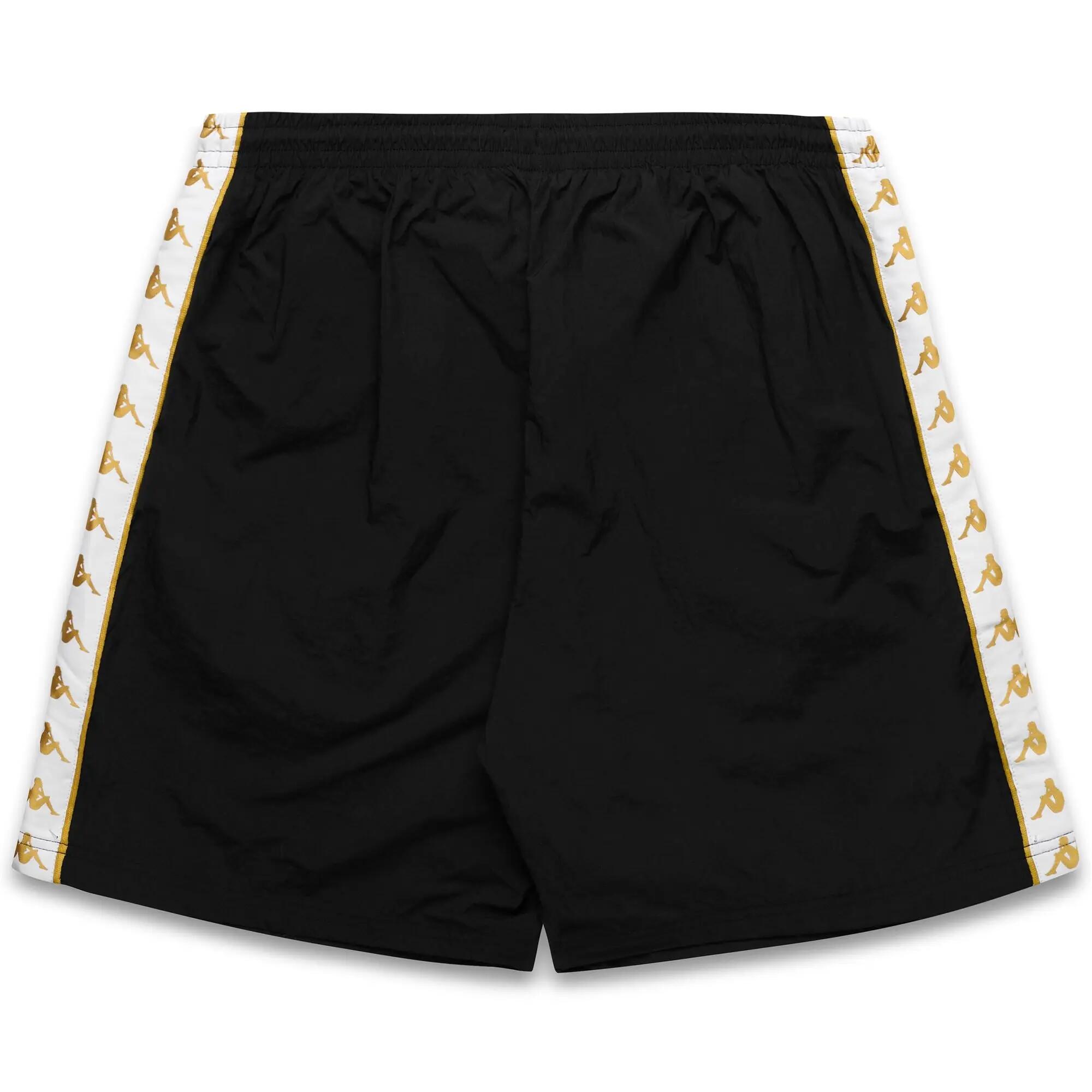 Pantaloncini sportivi da uomo in poliammide nero da streetwear sportivo 2/5