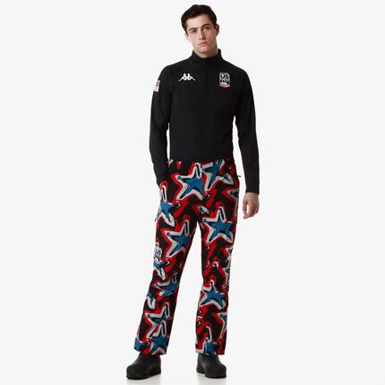 Pantalon de survêtement pour homme noir pour ski
