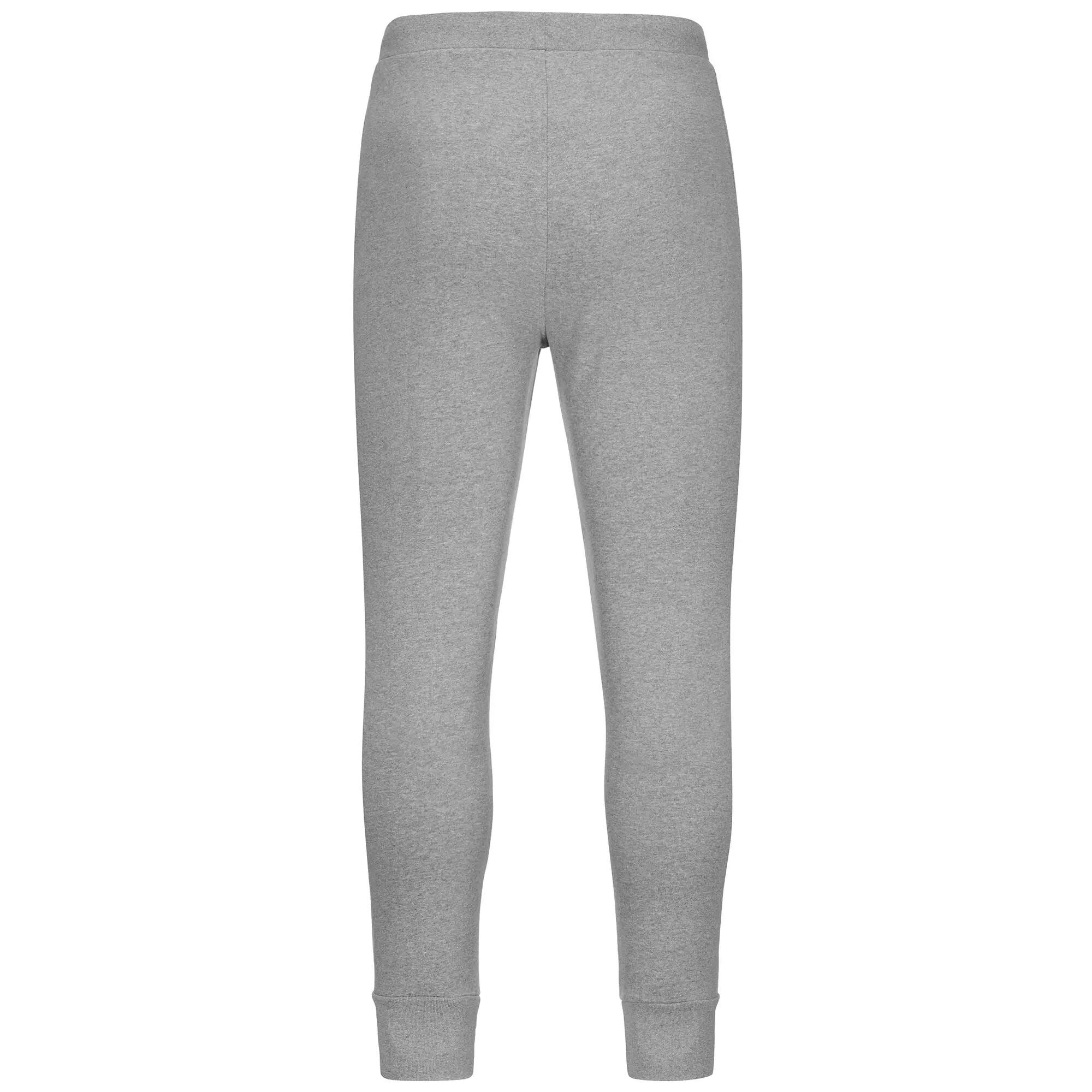 Pantaloni tuta da uomo in cotone grigio da palestra 3/5