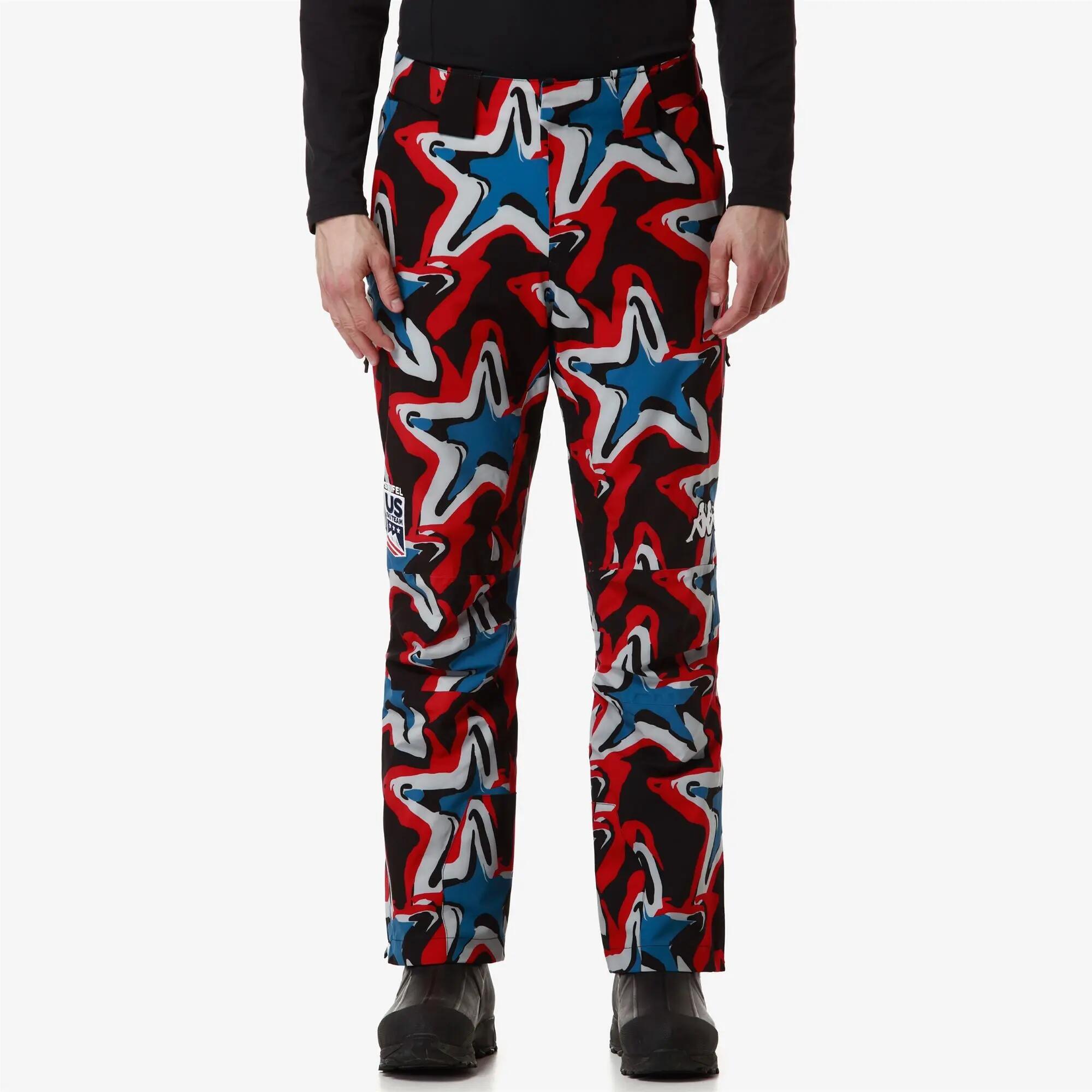 Pantalon de survêtement pour homme noir pour ski 5/6