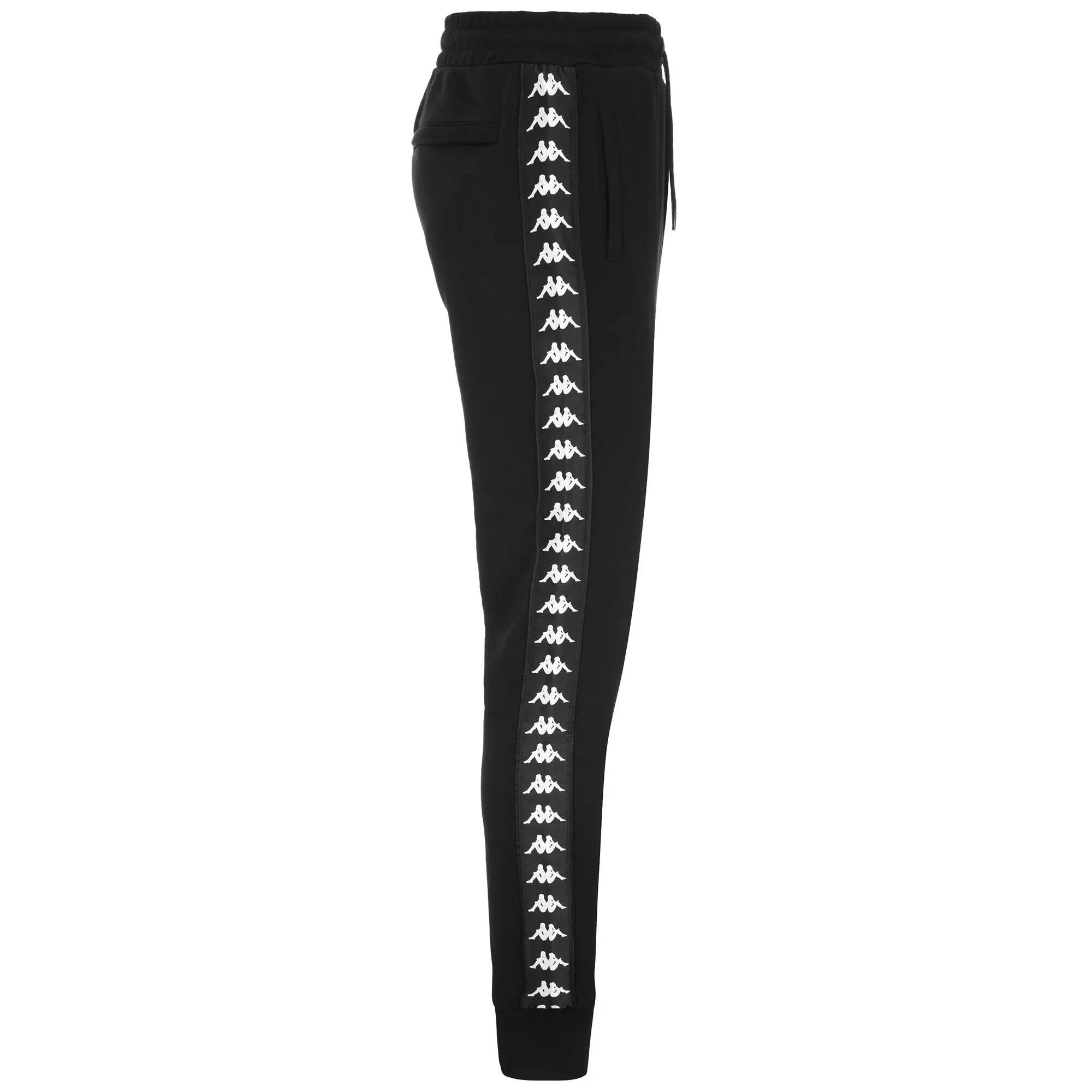 Pantaloni tuta da uomo in cotone nero da sport street 2/4