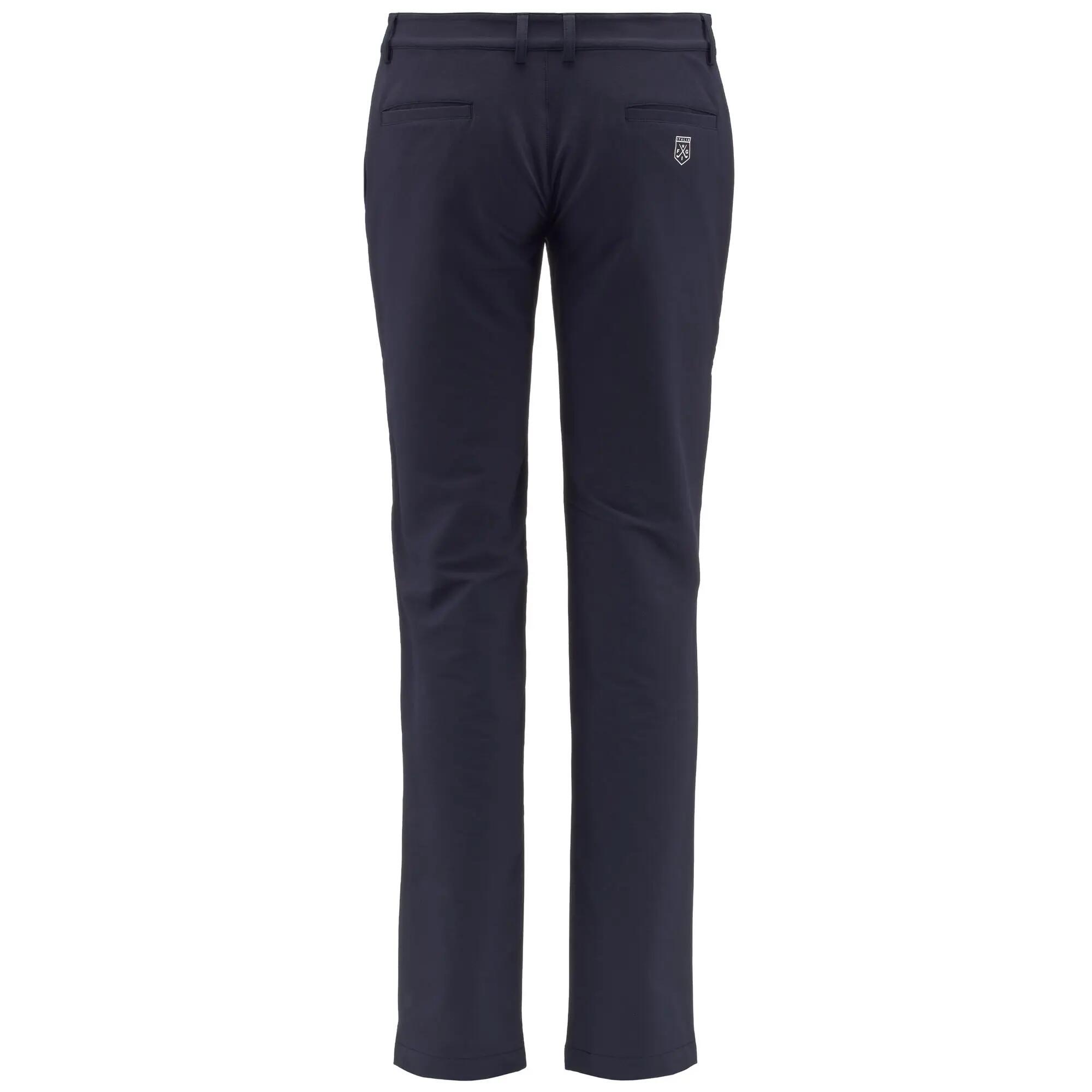 Pantaloni tuta da donna in nylon blu da golf 3/5