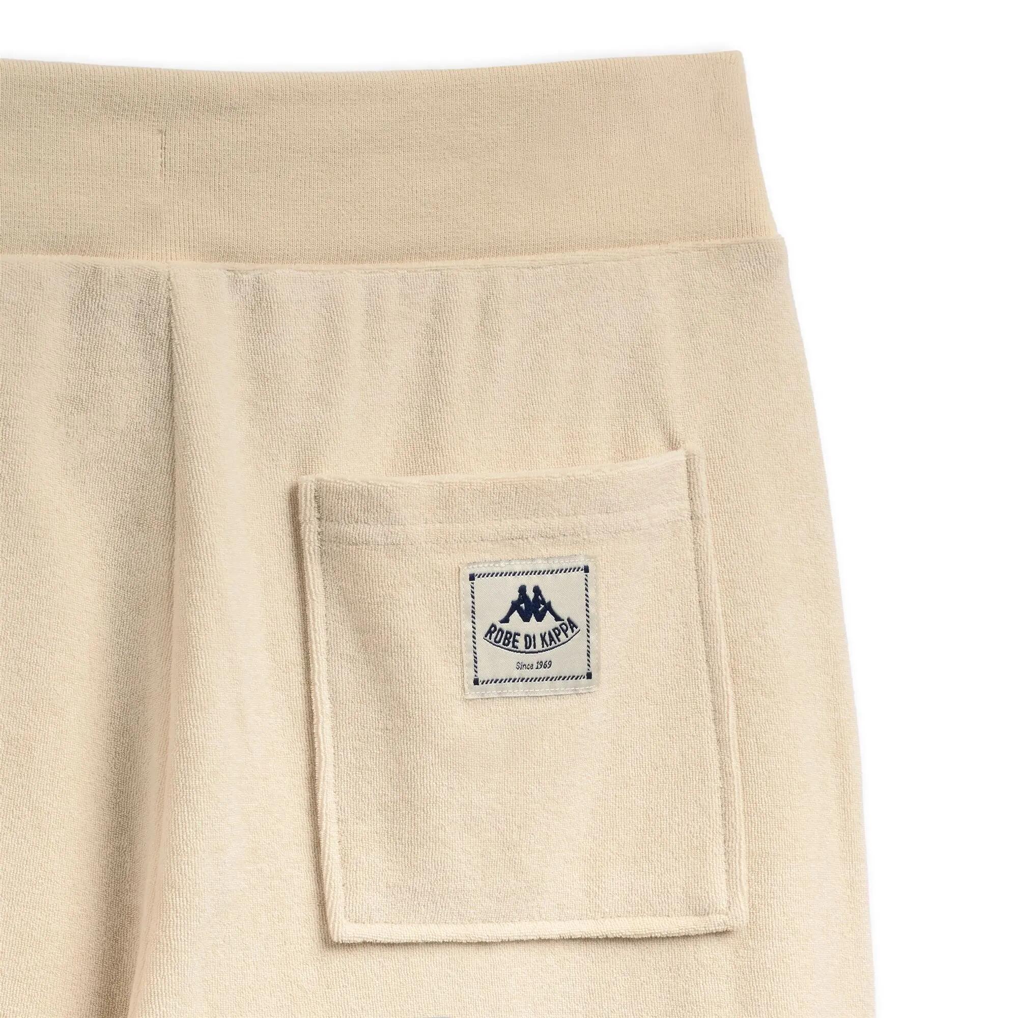 Pantaloni tuta da donna in cotone grigio da casual 3/3
