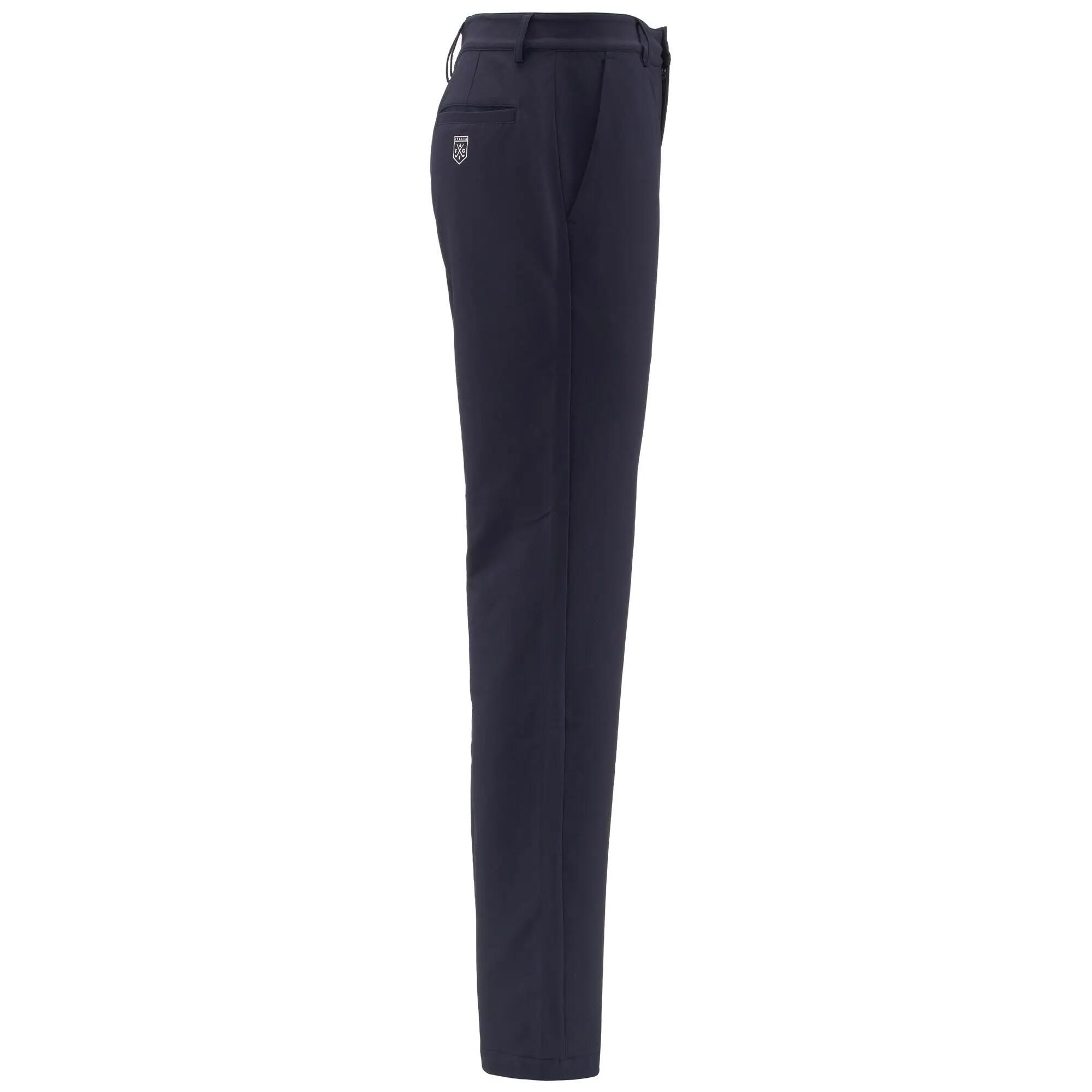 Pantaloni tuta da donna in nylon blu da golf 2/5