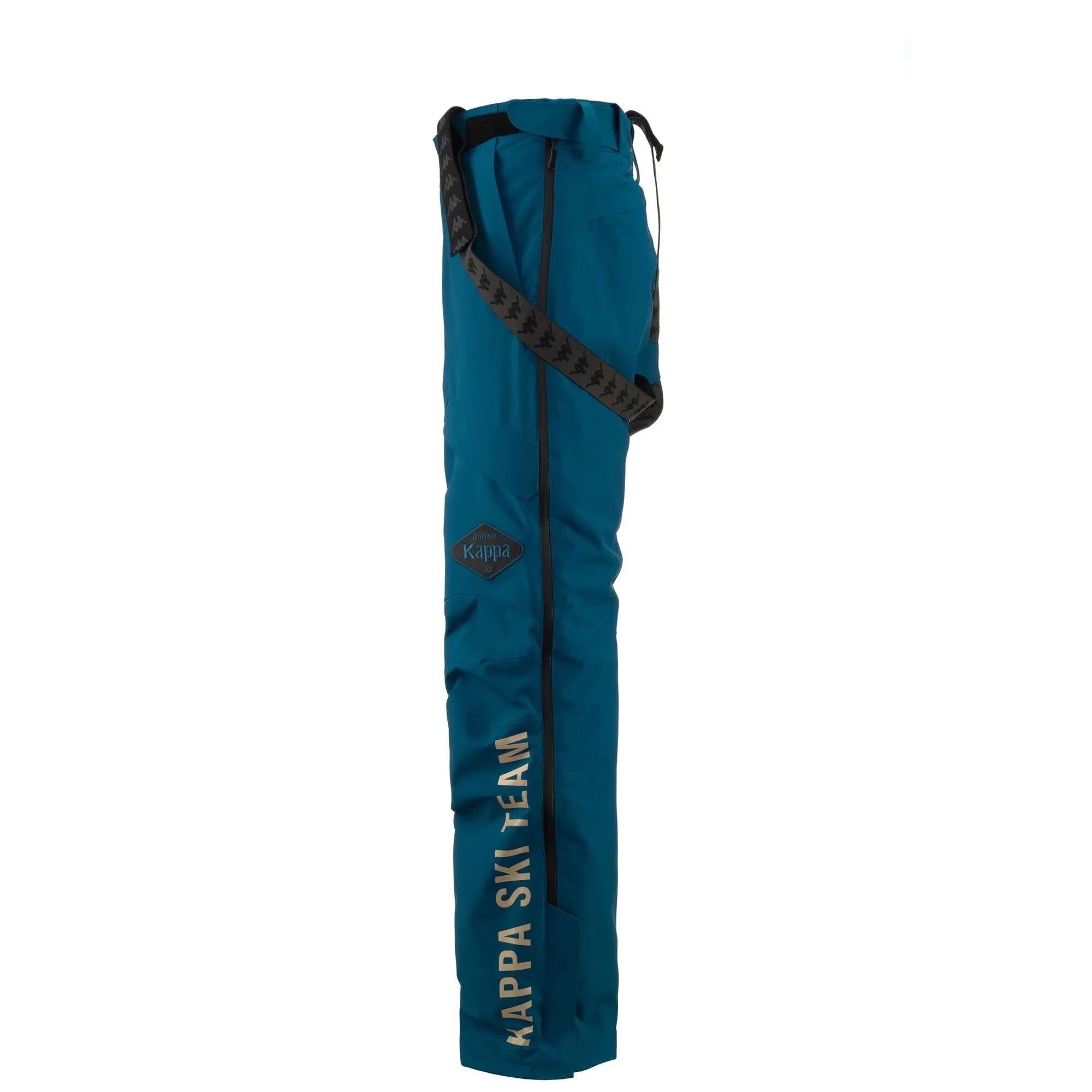 Pantaloni tuta da uomo in poliestere blu da sport street 4/6