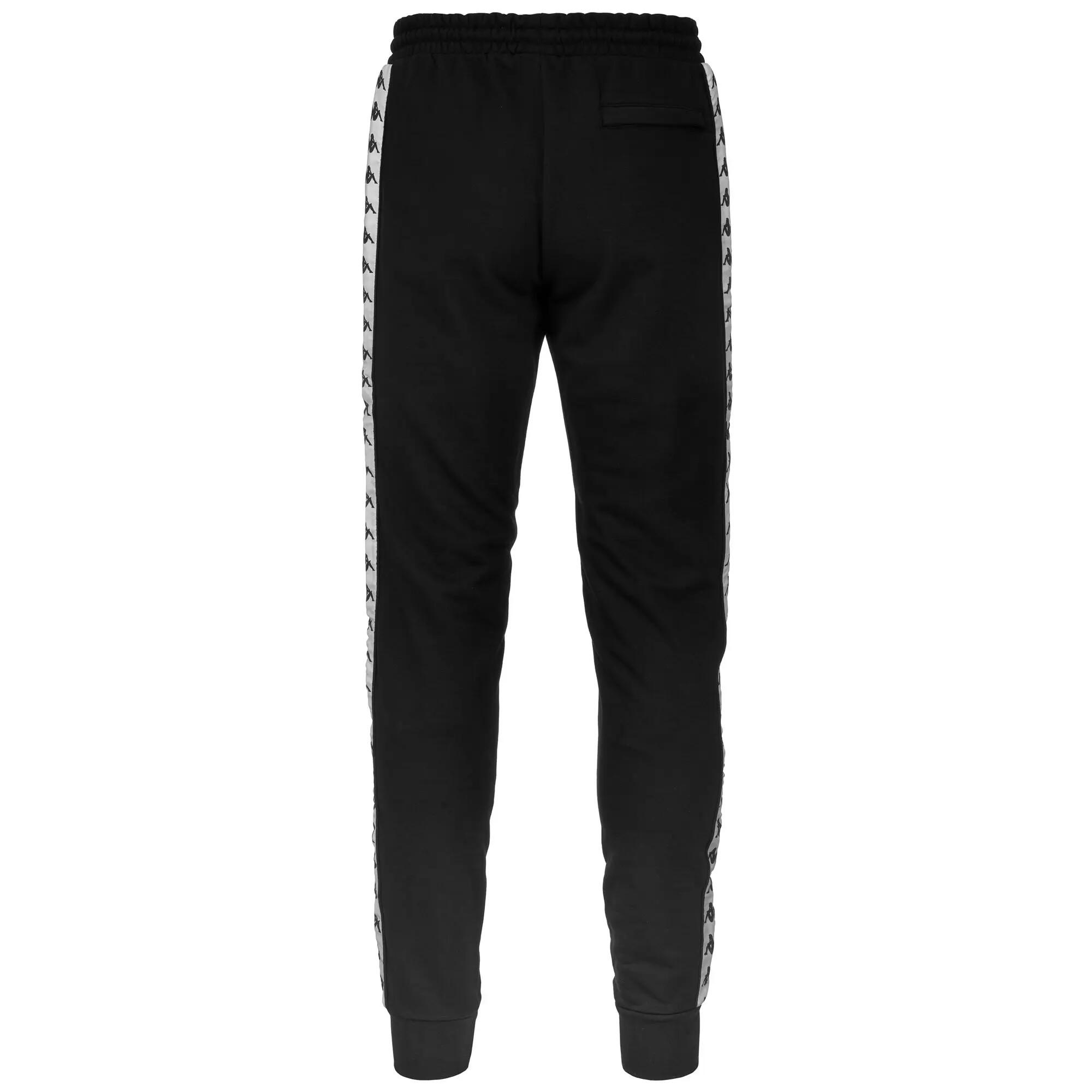 Pantaloni tuta da bambino in cotone nero da sport street 3/5