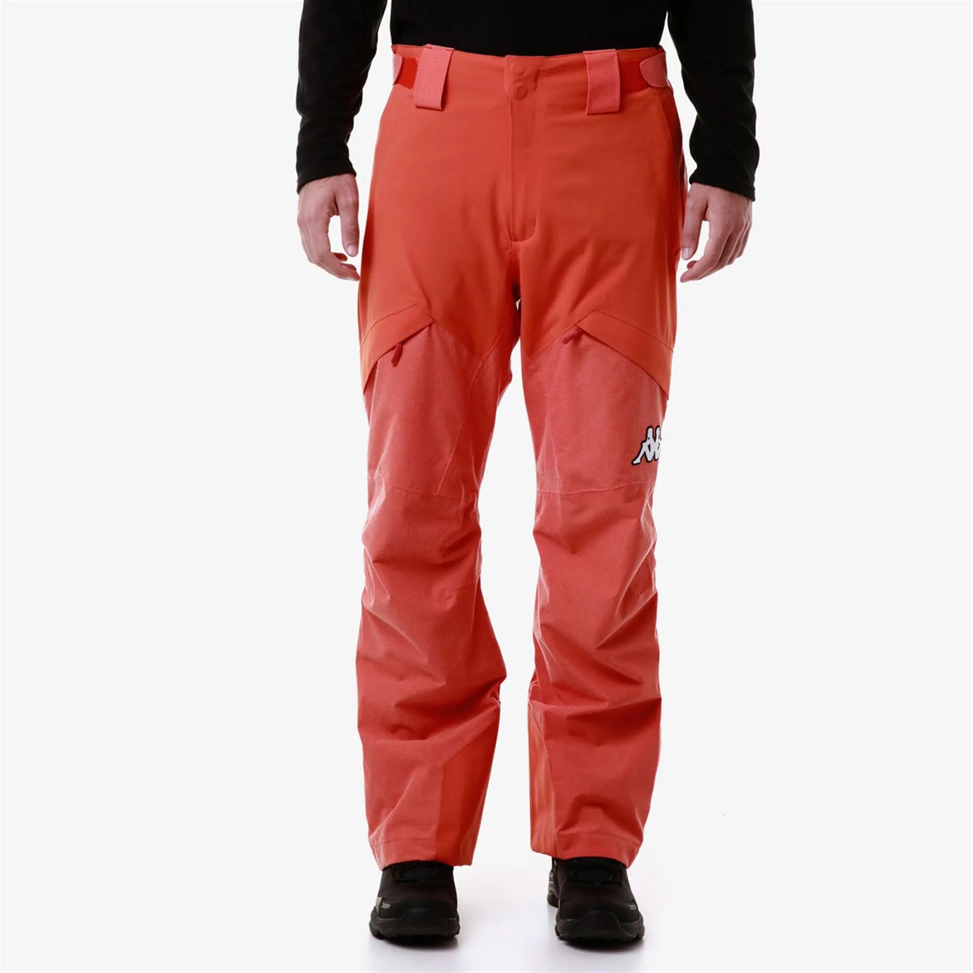 Pantalon de survêtement pour homme orange pour ski 5/7