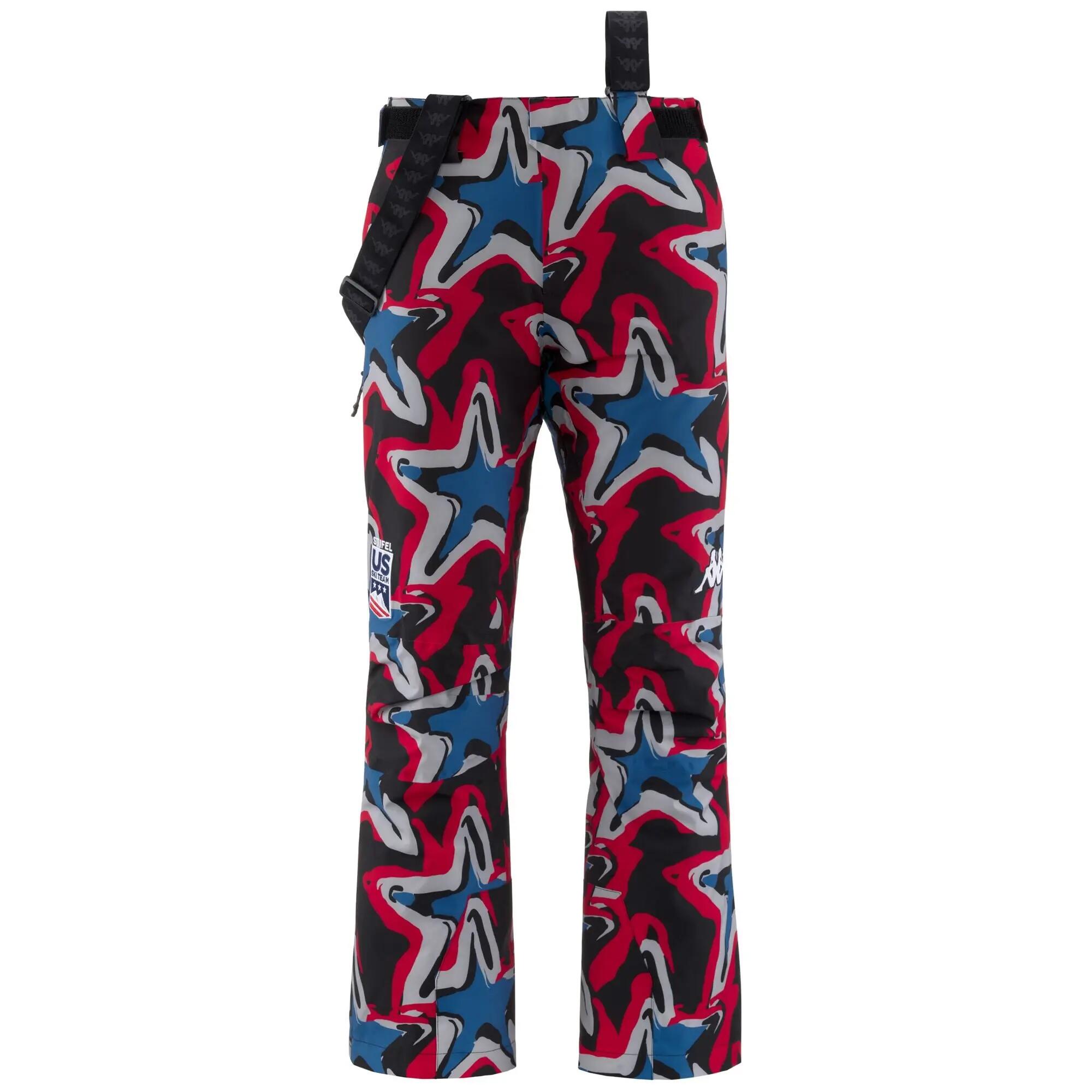 Pantalon de survêtement pour homme noir pour ski 2/6