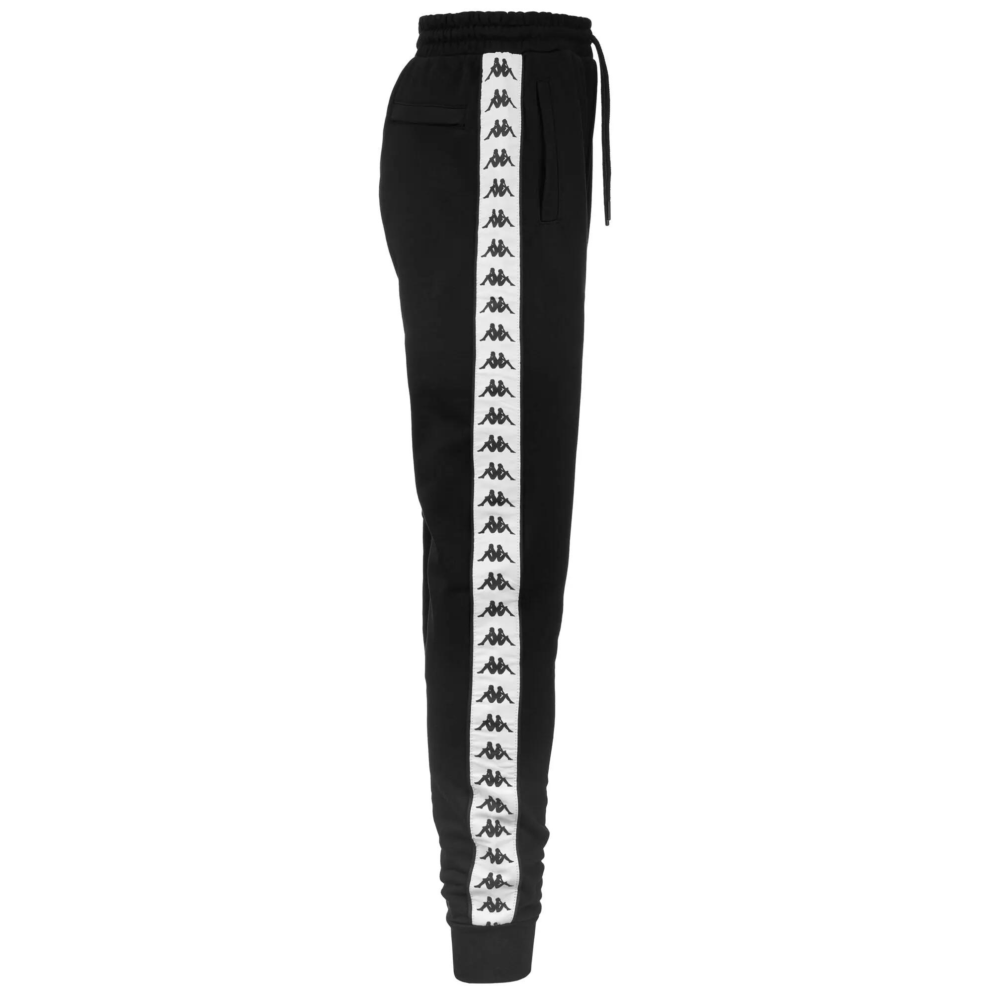 Pantaloni tuta da bambino in cotone nero da sport street 2/5