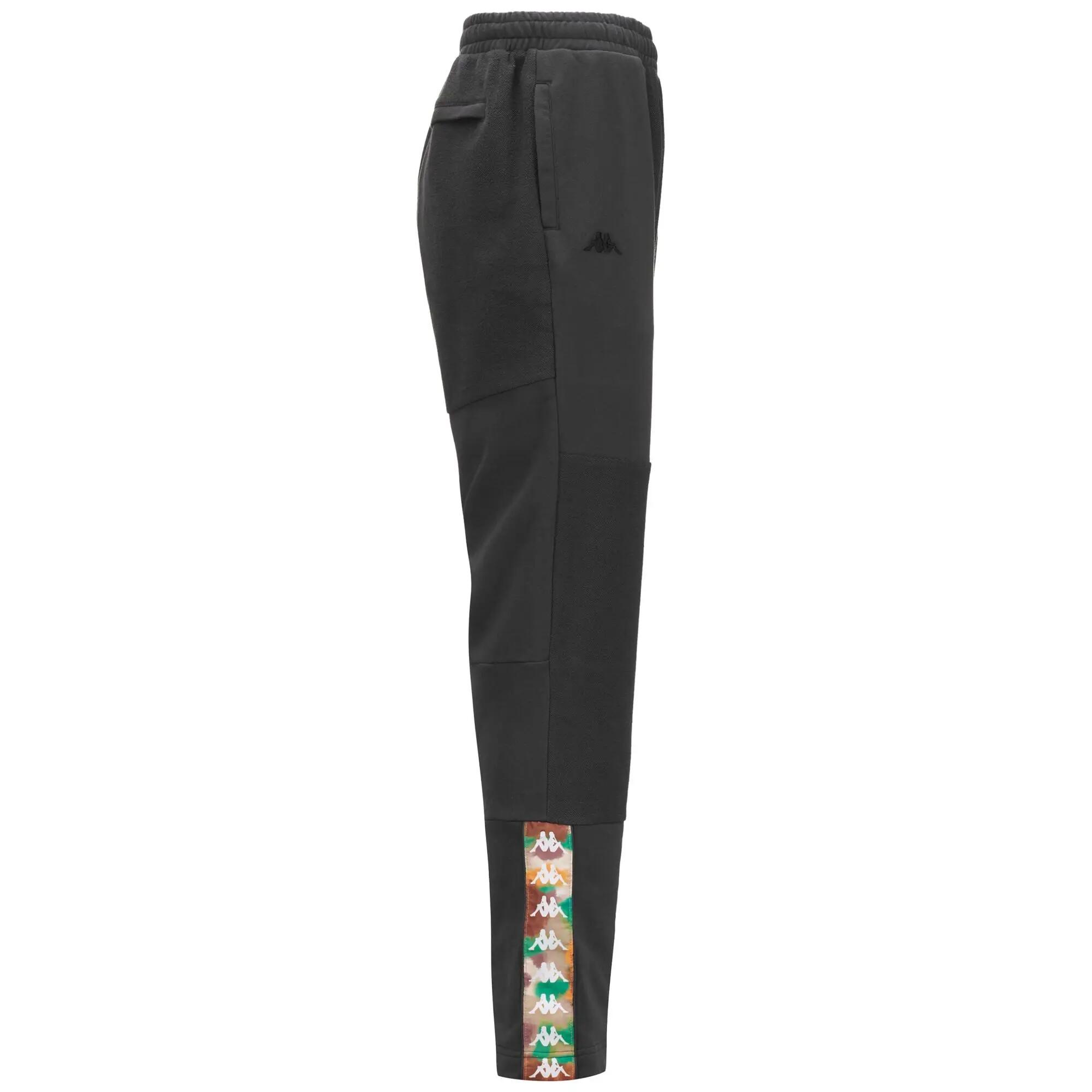 Pantaloni tuta da uomo in cotone grigio da sport street 2/6