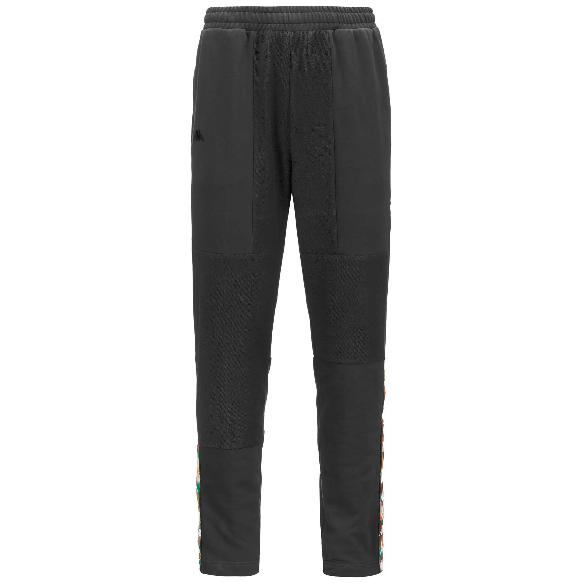 Pantaloni tuta da uomo in cotone grigio da sport street 1/6