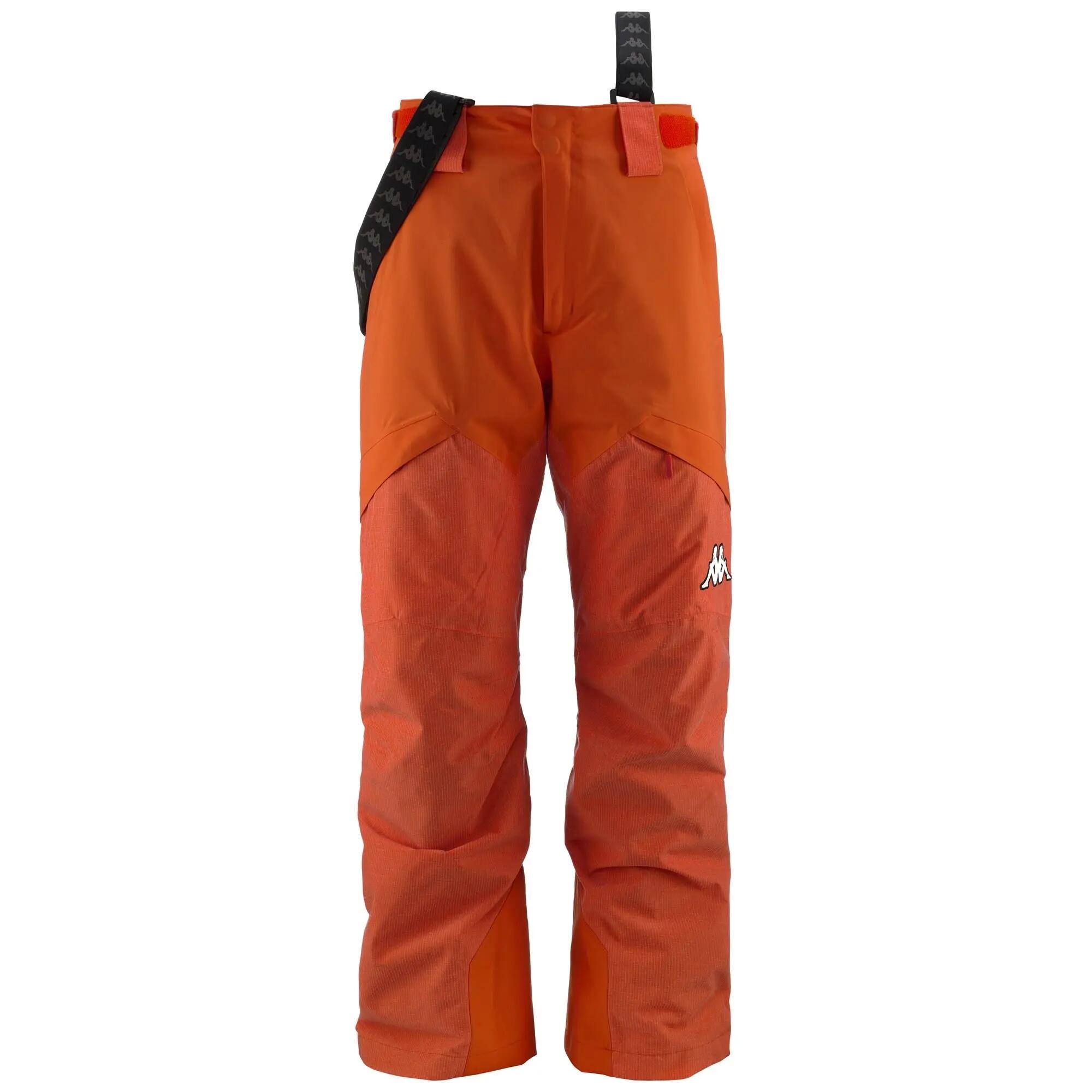 Pantalon de survêtement pour homme orange pour ski 2/7