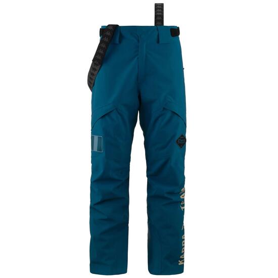 Pantaloni tuta da uomo in poliestere blu da sport street