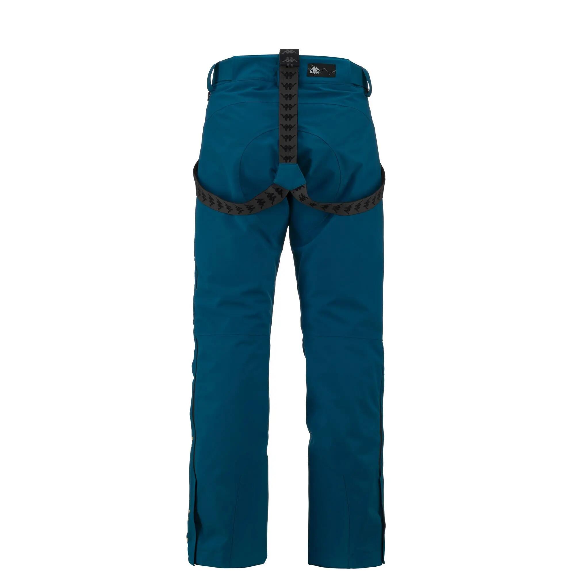 Pantaloni tuta da uomo in poliestere blu da sport street 3/6