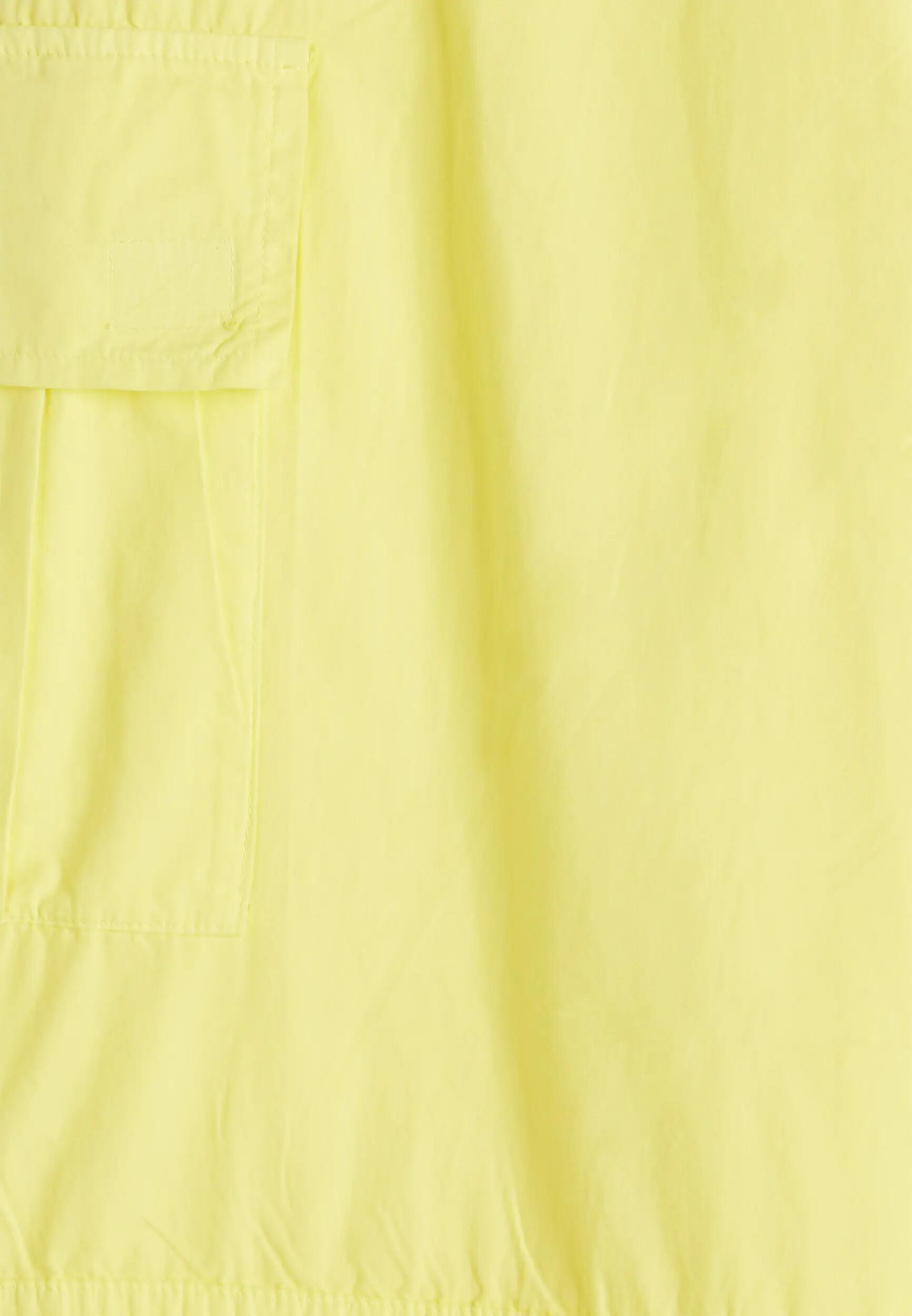 Pantaloni cargo da donna in tessuto popeline tinto capo 7/7