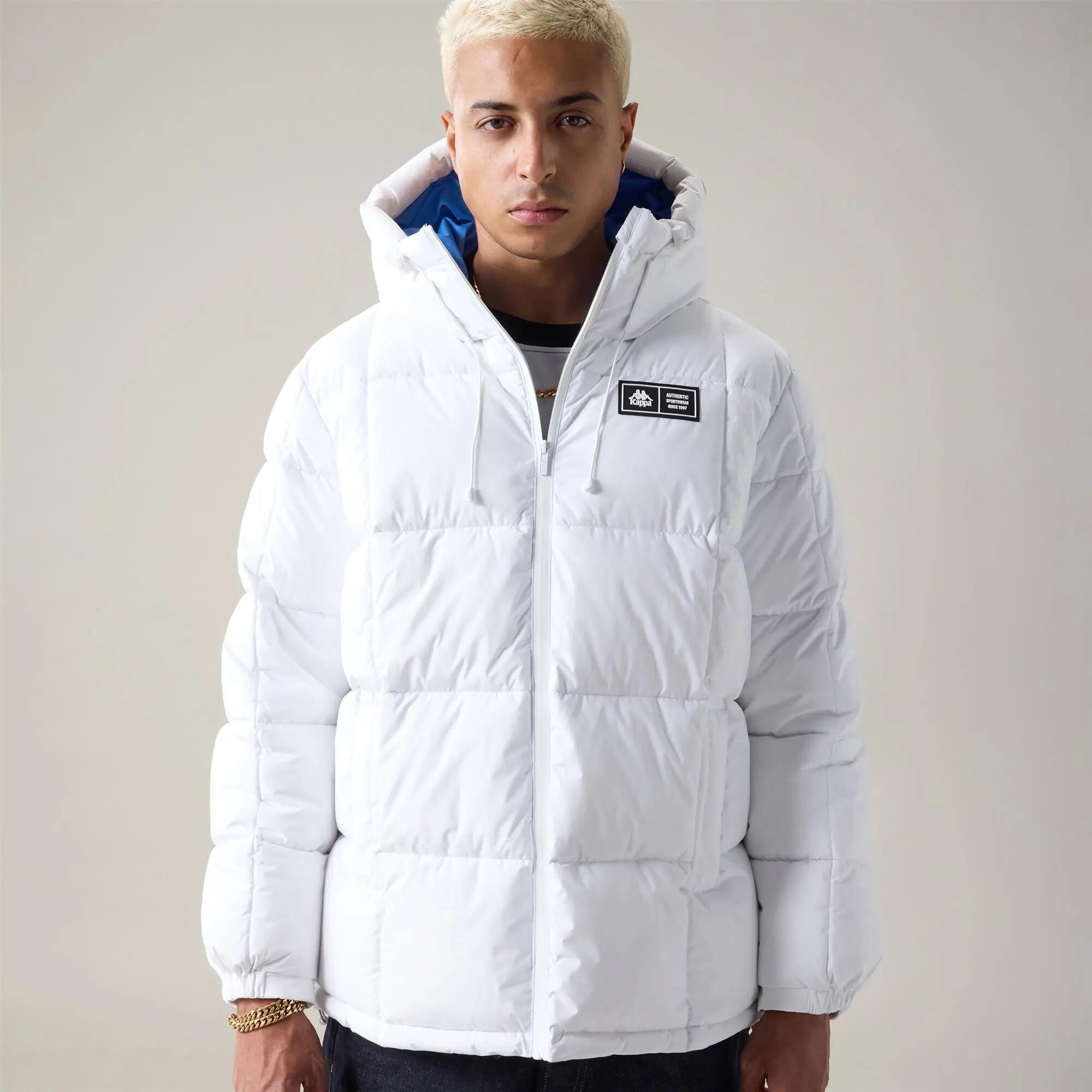 Blouson pour homme gris pour streetwear sportif 1/5
