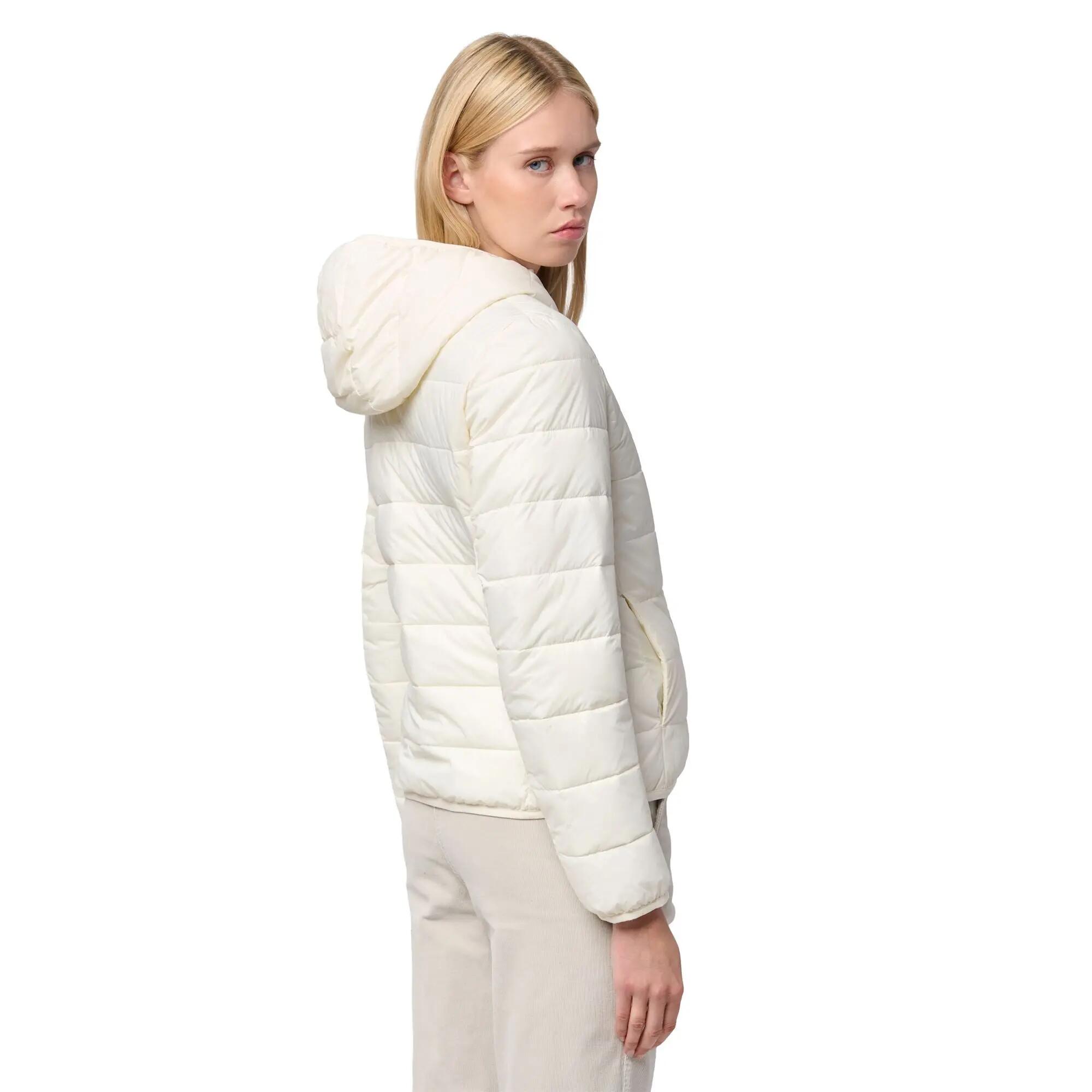 Giubbotto da donna in nylon bianco da lifestyle 5/6