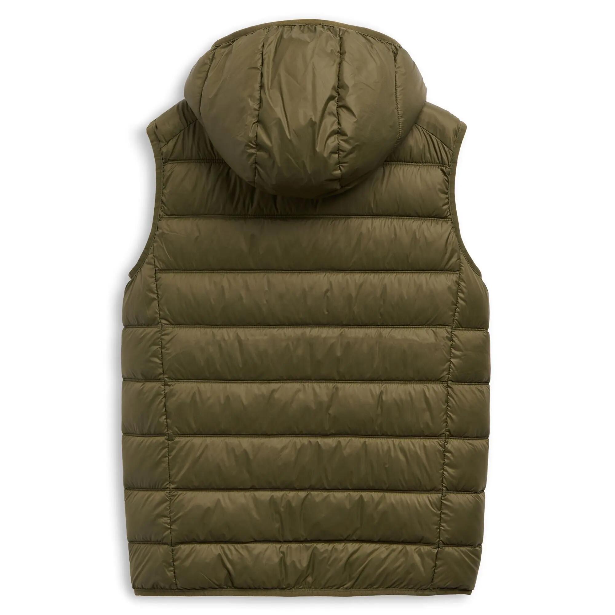 Smanicato da uomo in nylon verde da lifestyle 2/3