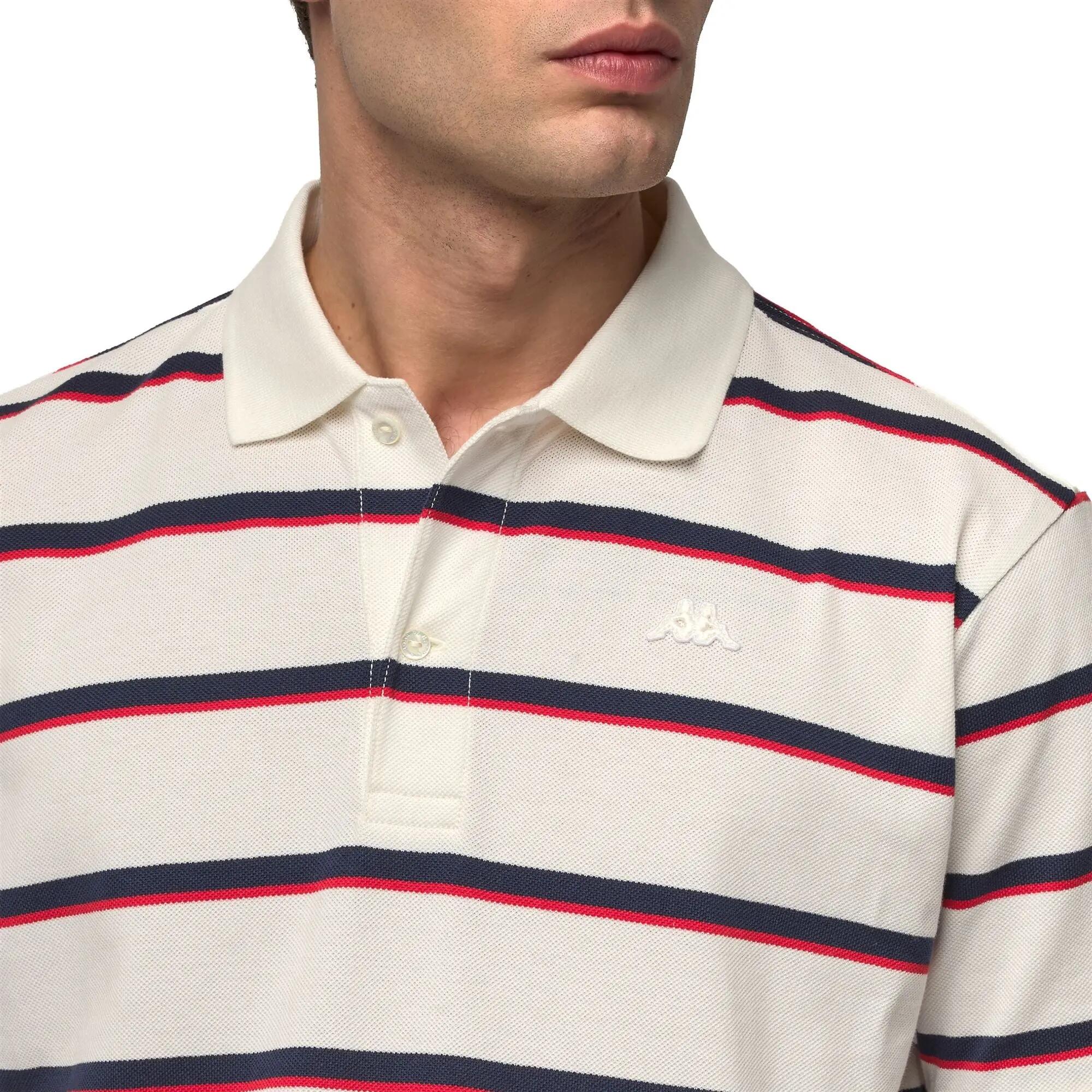 Polo da uomo in cotone bianco da lifestyle 6/6