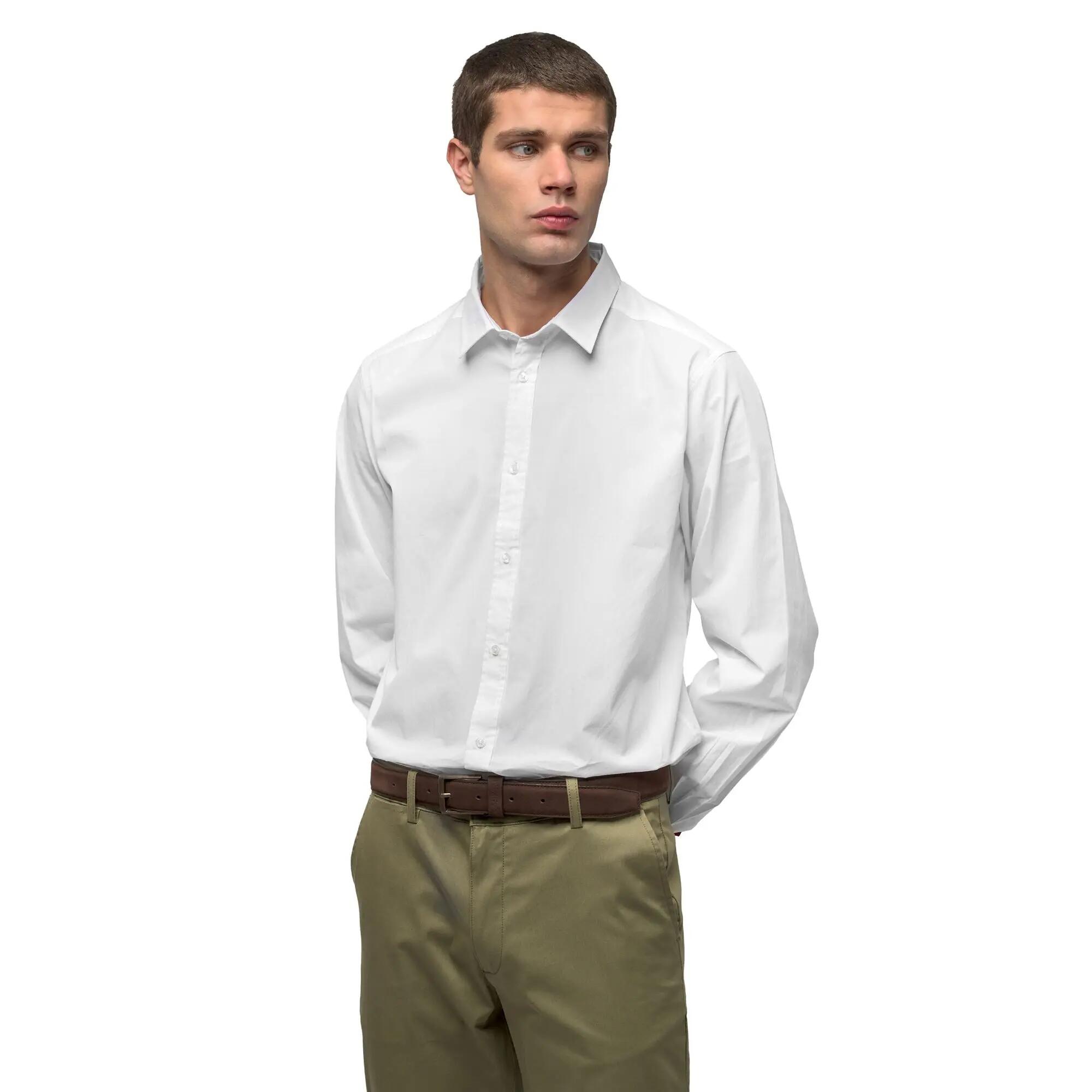 Chemise pour homme blanc pour lifestyle 4/6