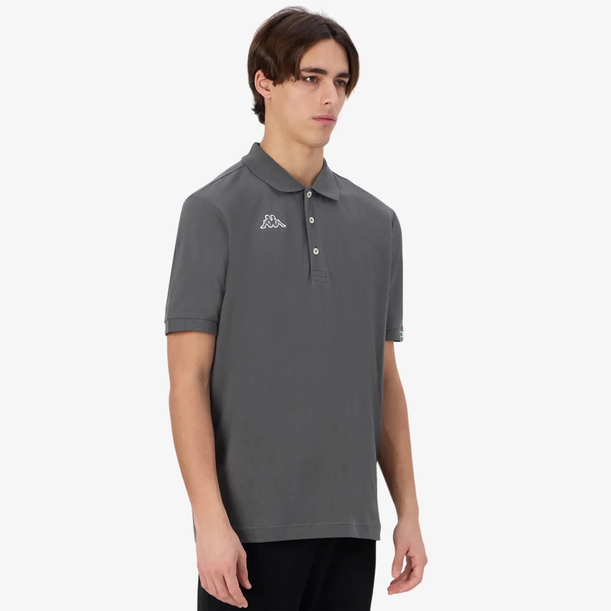 Polo gris para hombre deportivo 5/7