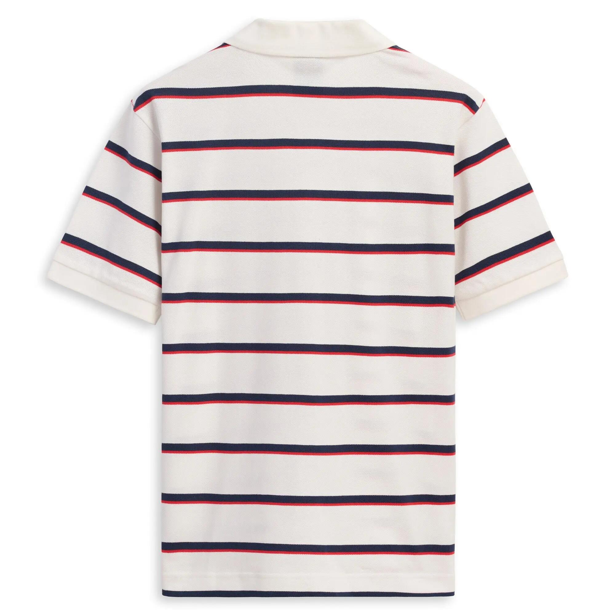 Polo da uomo in cotone bianco da lifestyle 2/6