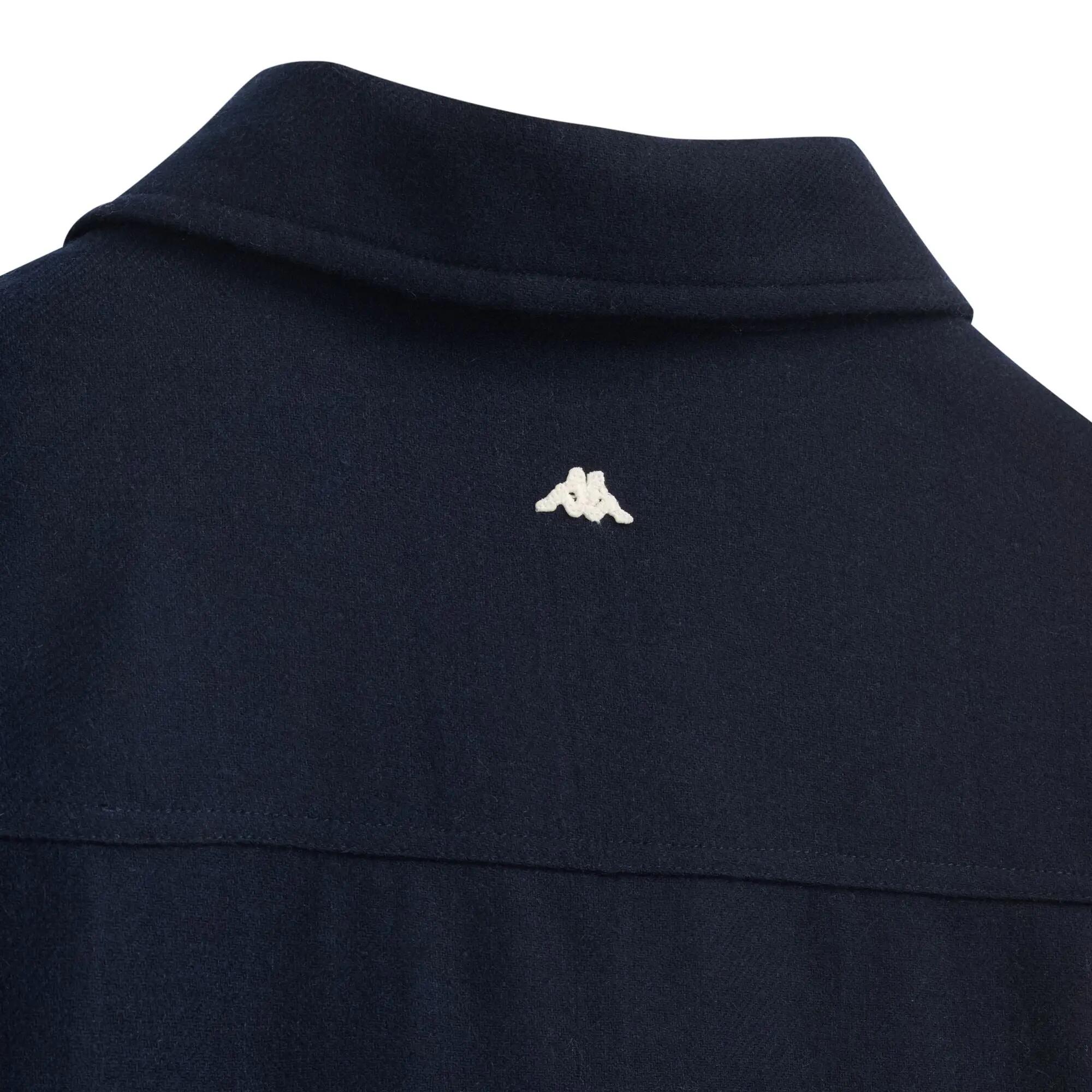 Camicia da uomo in poliestere blu da casual 3/3