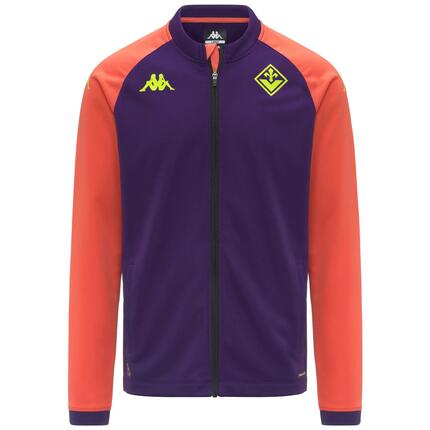 Sweat-shirt zippé pour homme violet pour football