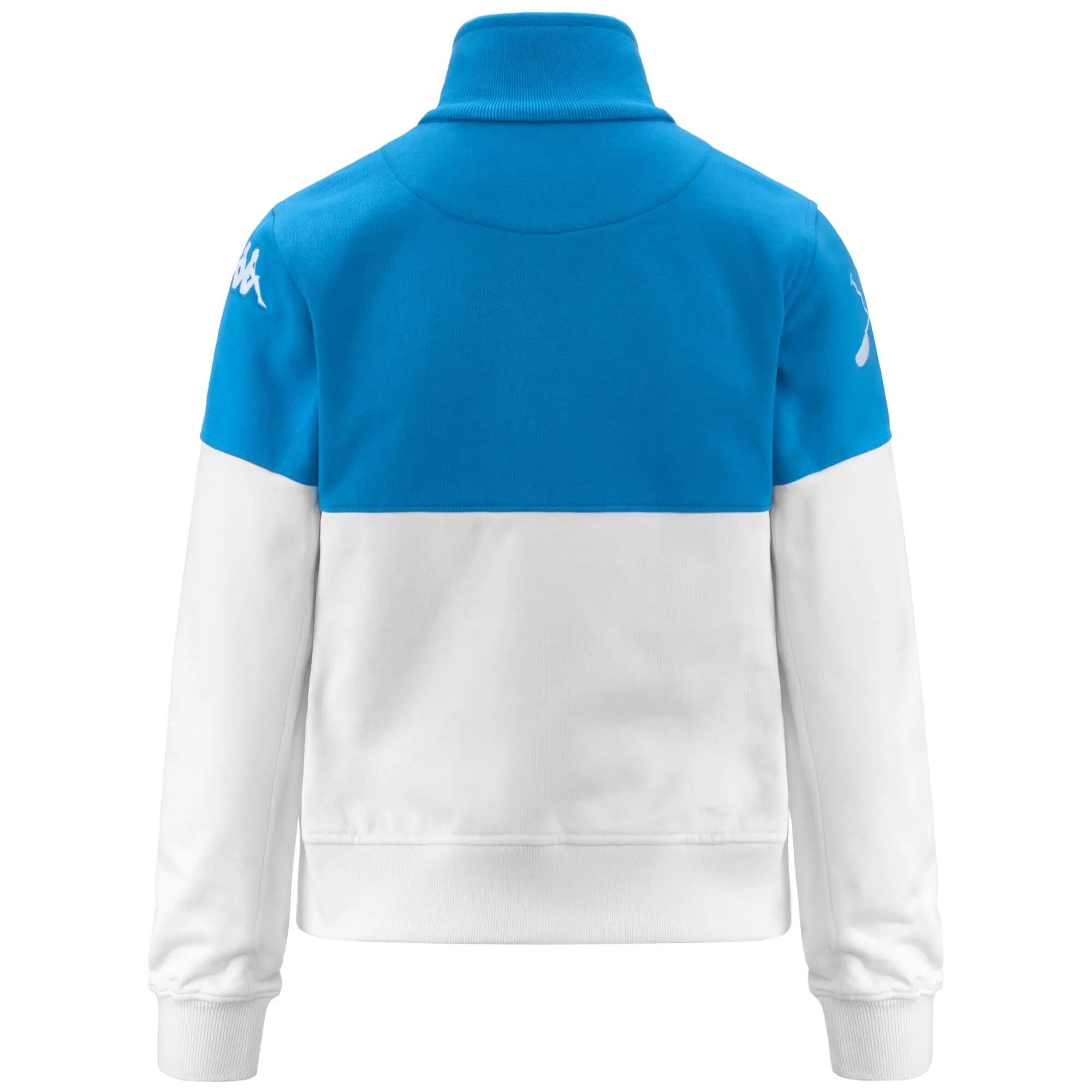 Sweat-shirt zippé pour femme bleu pour aviron 4/4