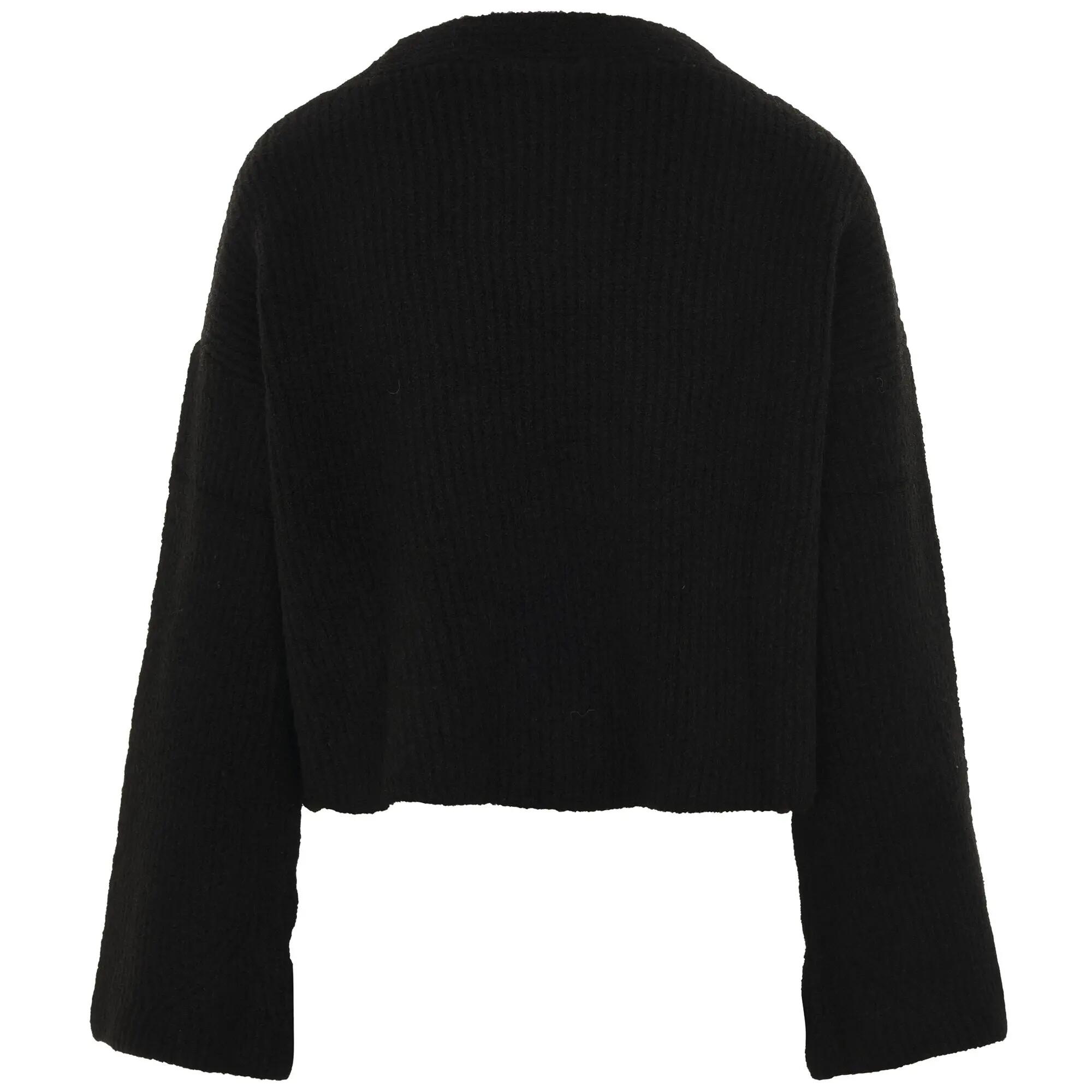 Pull pour femme noir pour sport street 3/5