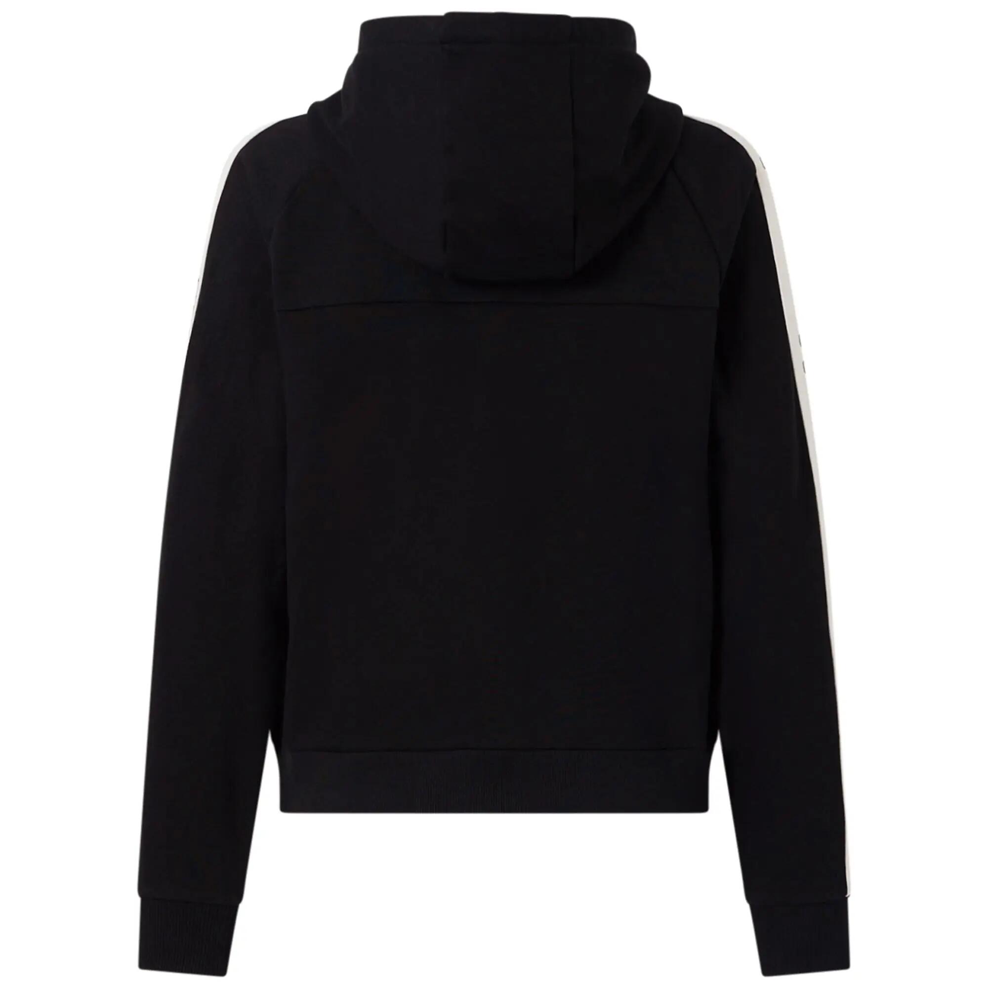 Sweat-shirt zippé pour femme noir pour sportif 4/7