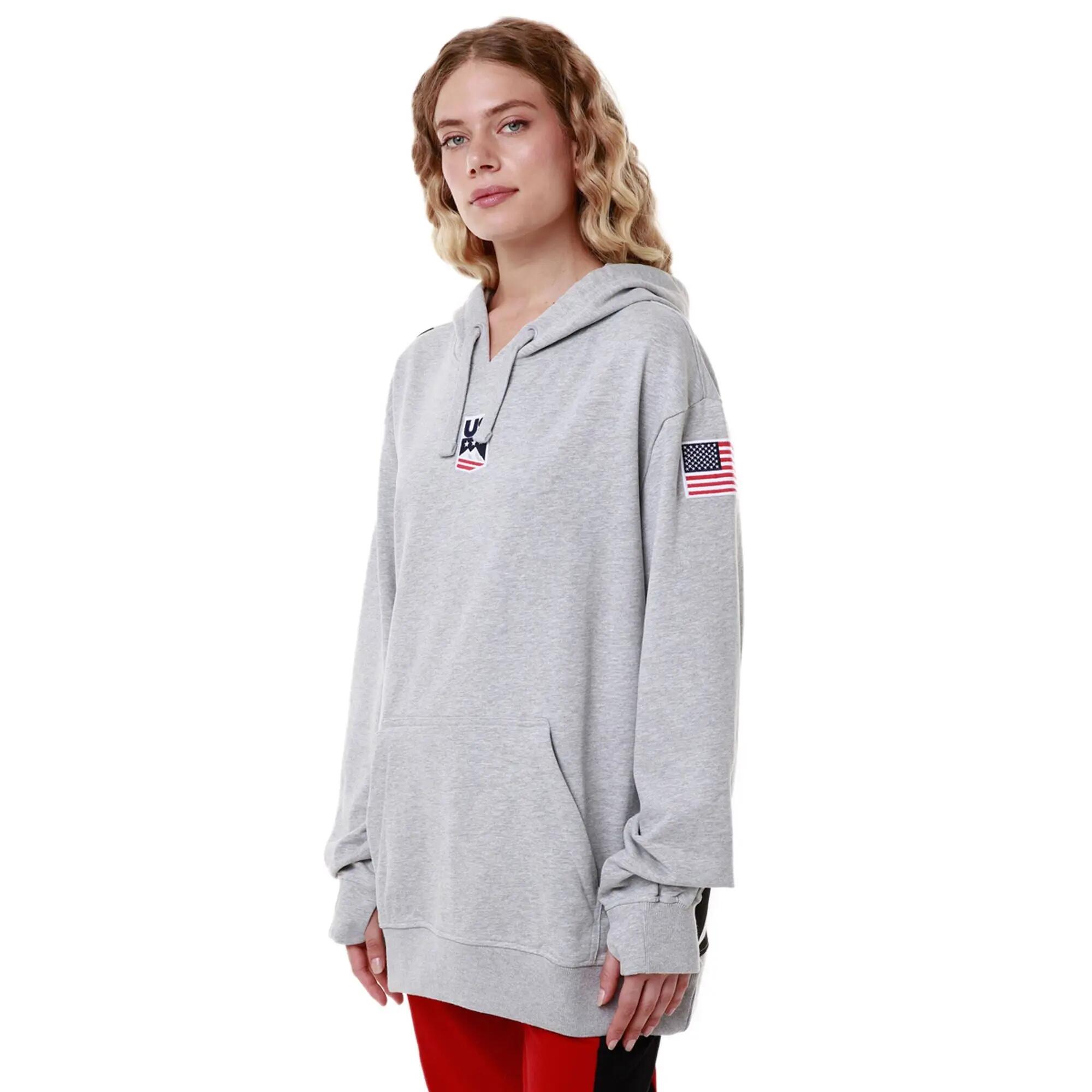 Sweat-shirt pour homme / femme gris pour ski 6/7