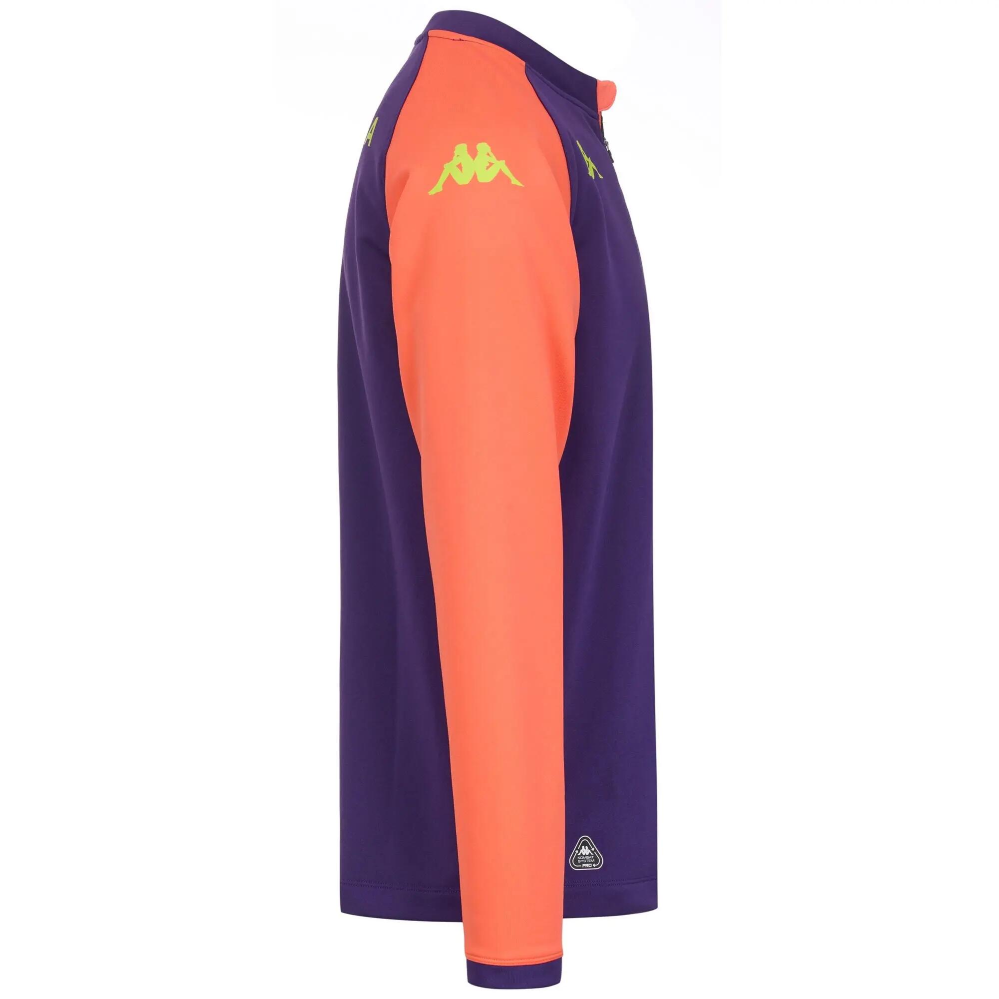 Felpa ACF Fiorentina da Bambino in Poliestere riciclato Viola 2/3
