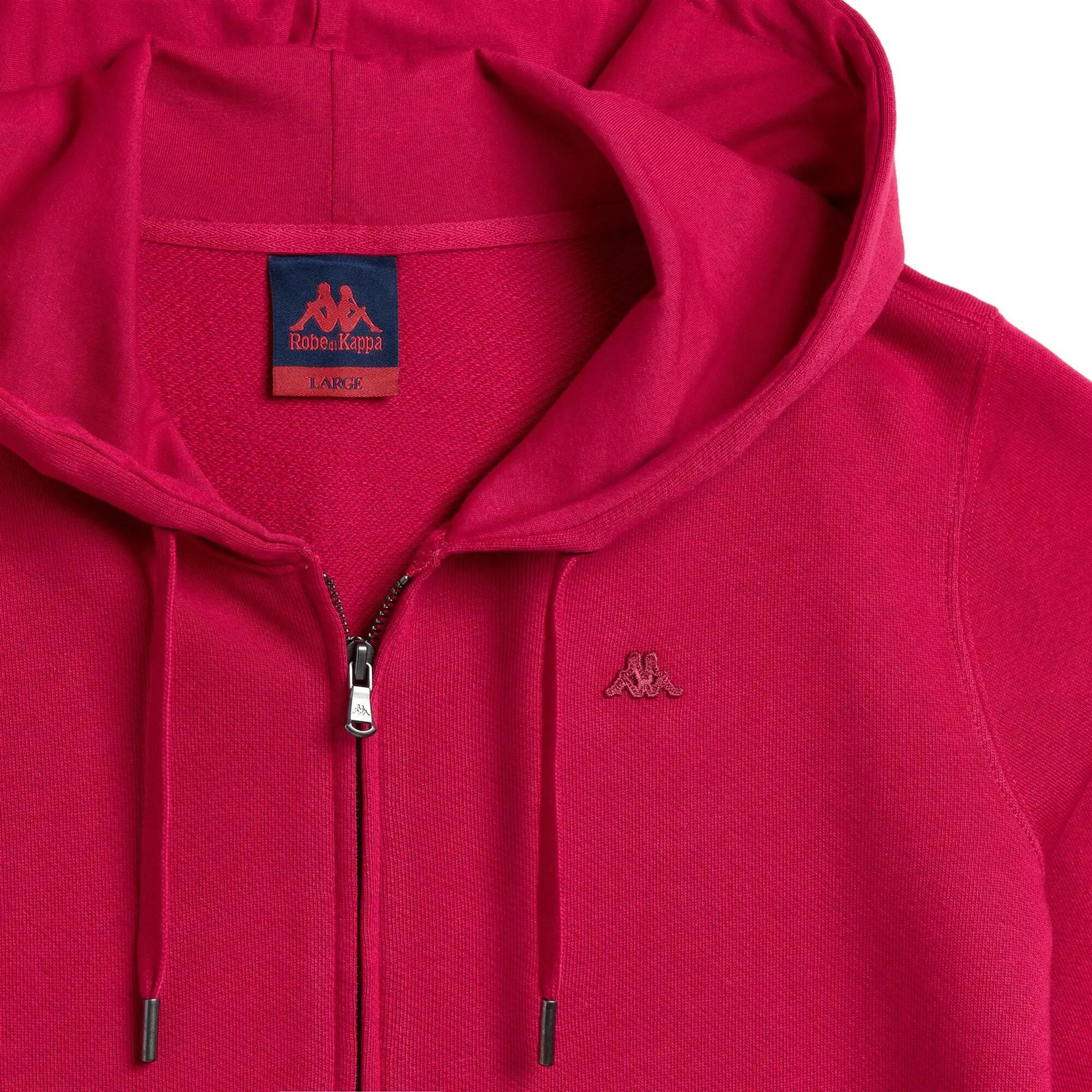 Sweat-shirt zippé pour femme rouge pour lifestyle 3/3