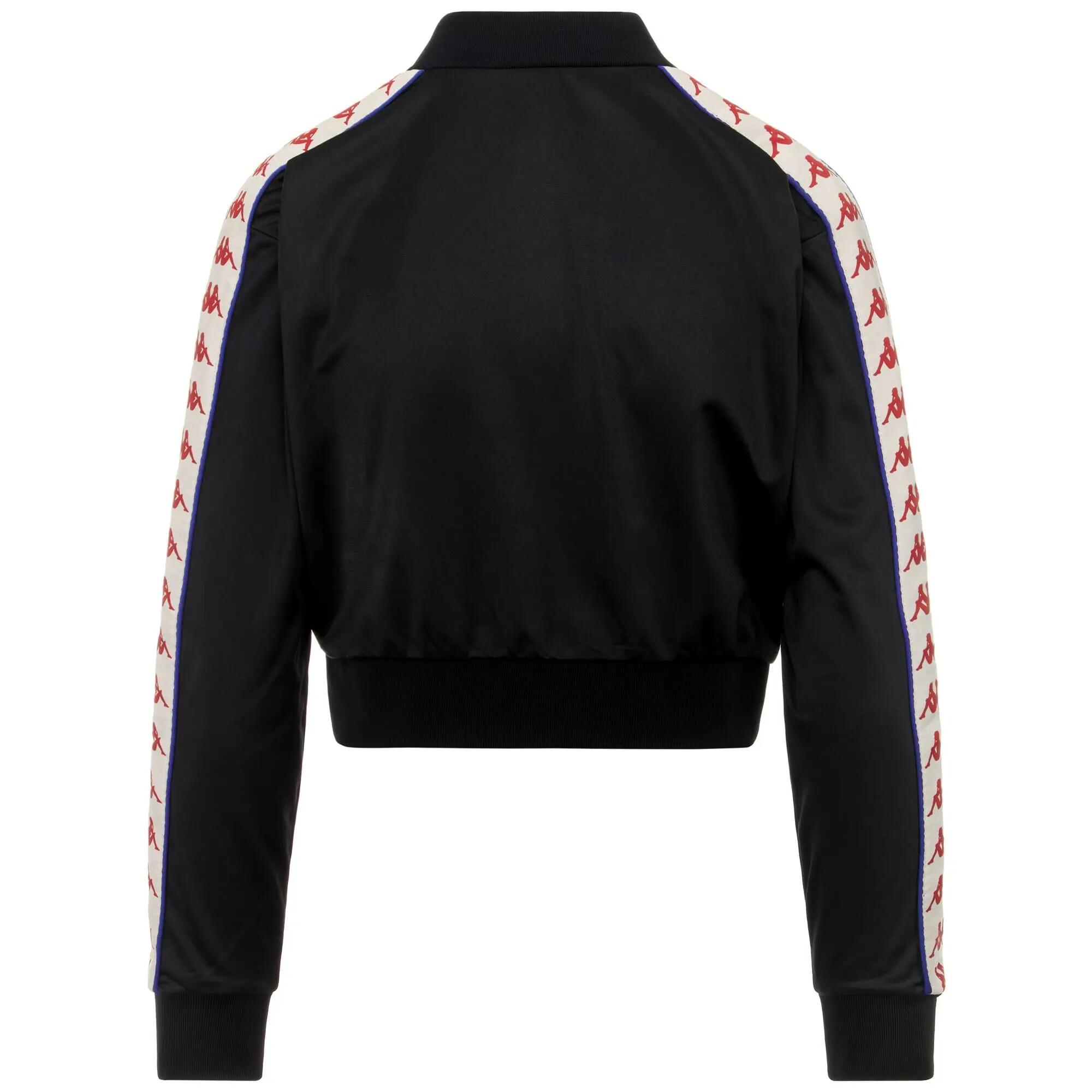 Sweat-shirt zippé pour femme noir pour sport street 3/5