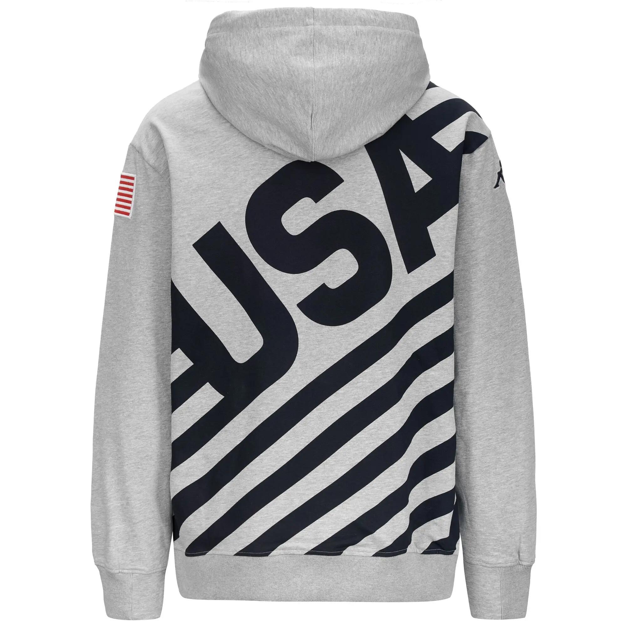 Sweat-shirt pour homme / femme gris pour ski 4/7