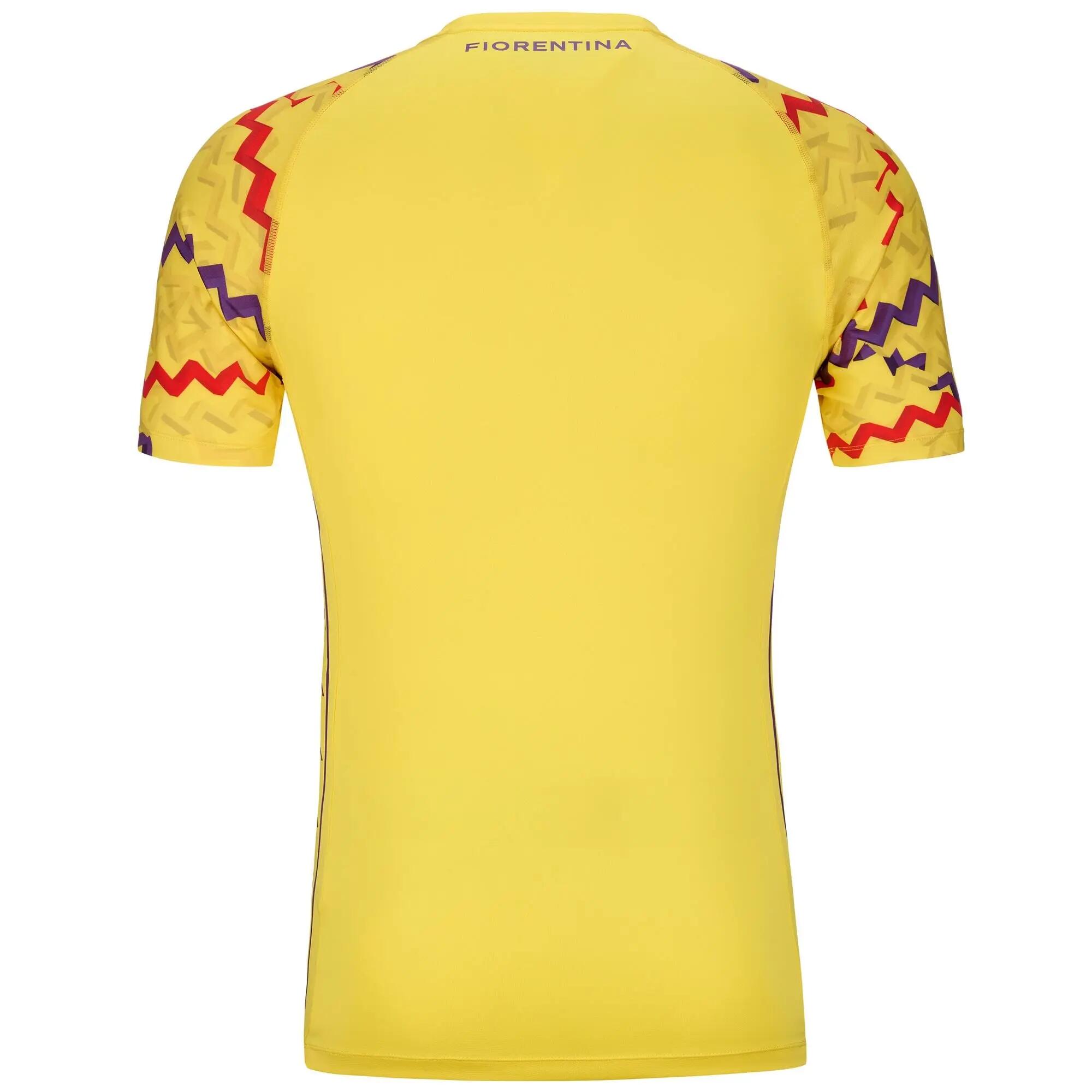 T-Shirt ACF Fiorentina da Uomo in Poliestere riciclato Giallo 3/7