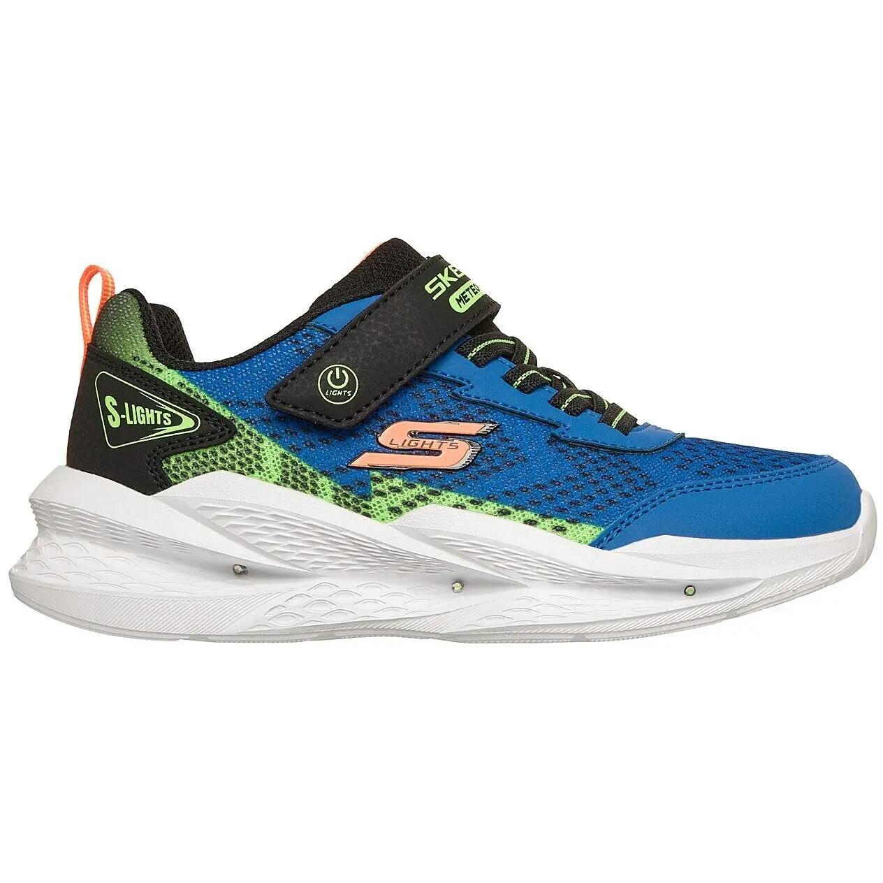 Zapatillas Skechers S Lights Meteor-light, Azul, Niños 3/5