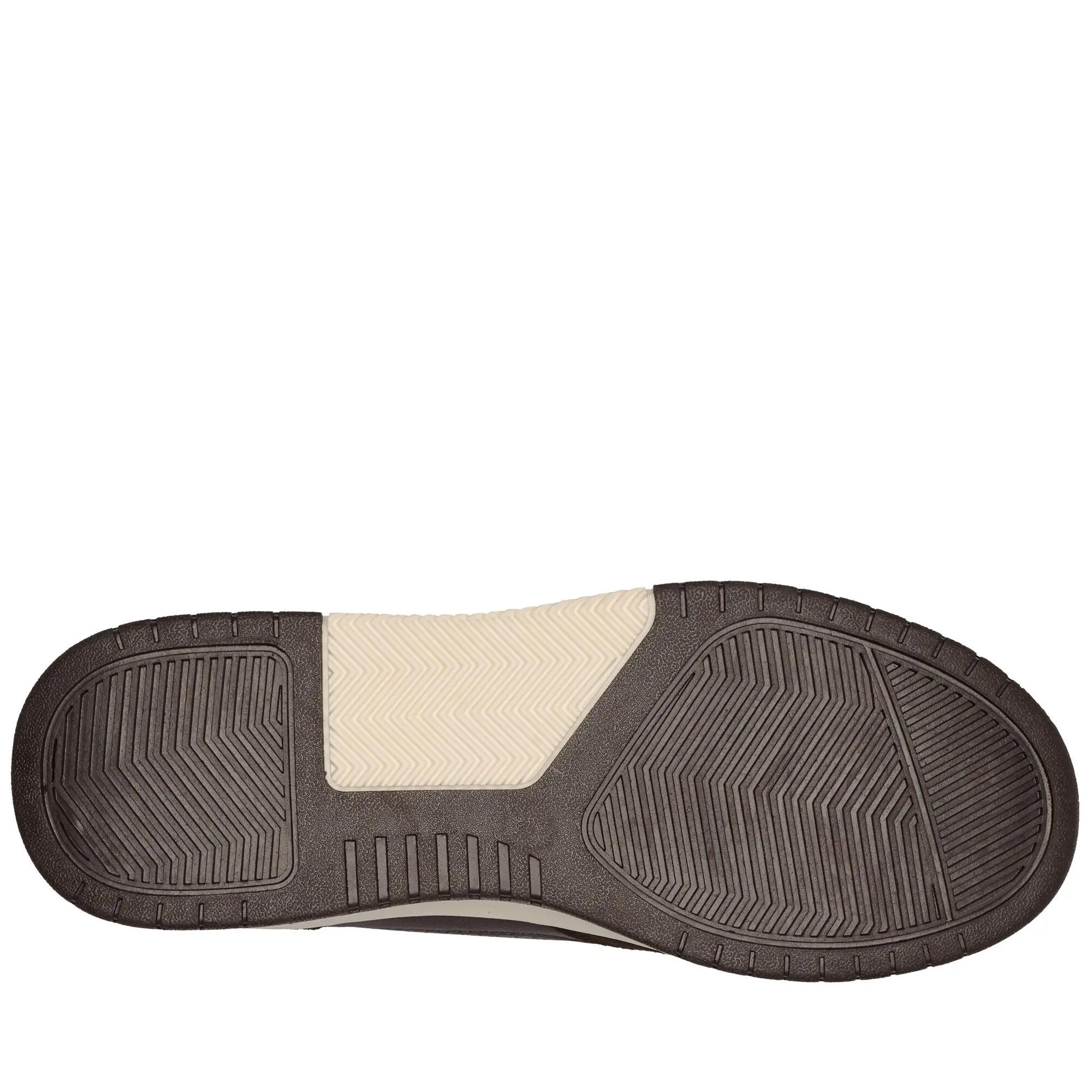 Sneakers bassa da uomo in poliuretano marrone da fitness 3/5