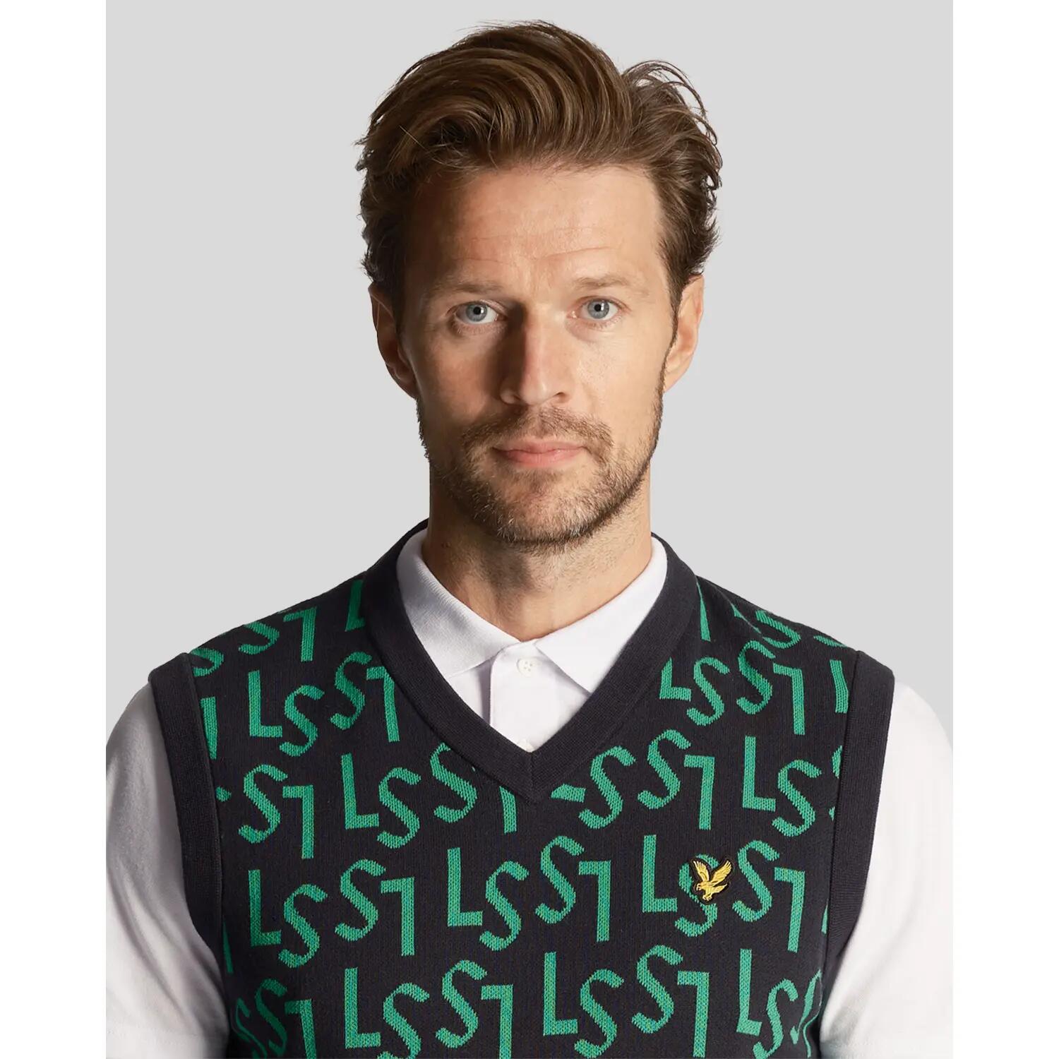 Polo sin mangas Lyle & Scott Monogram 6/6