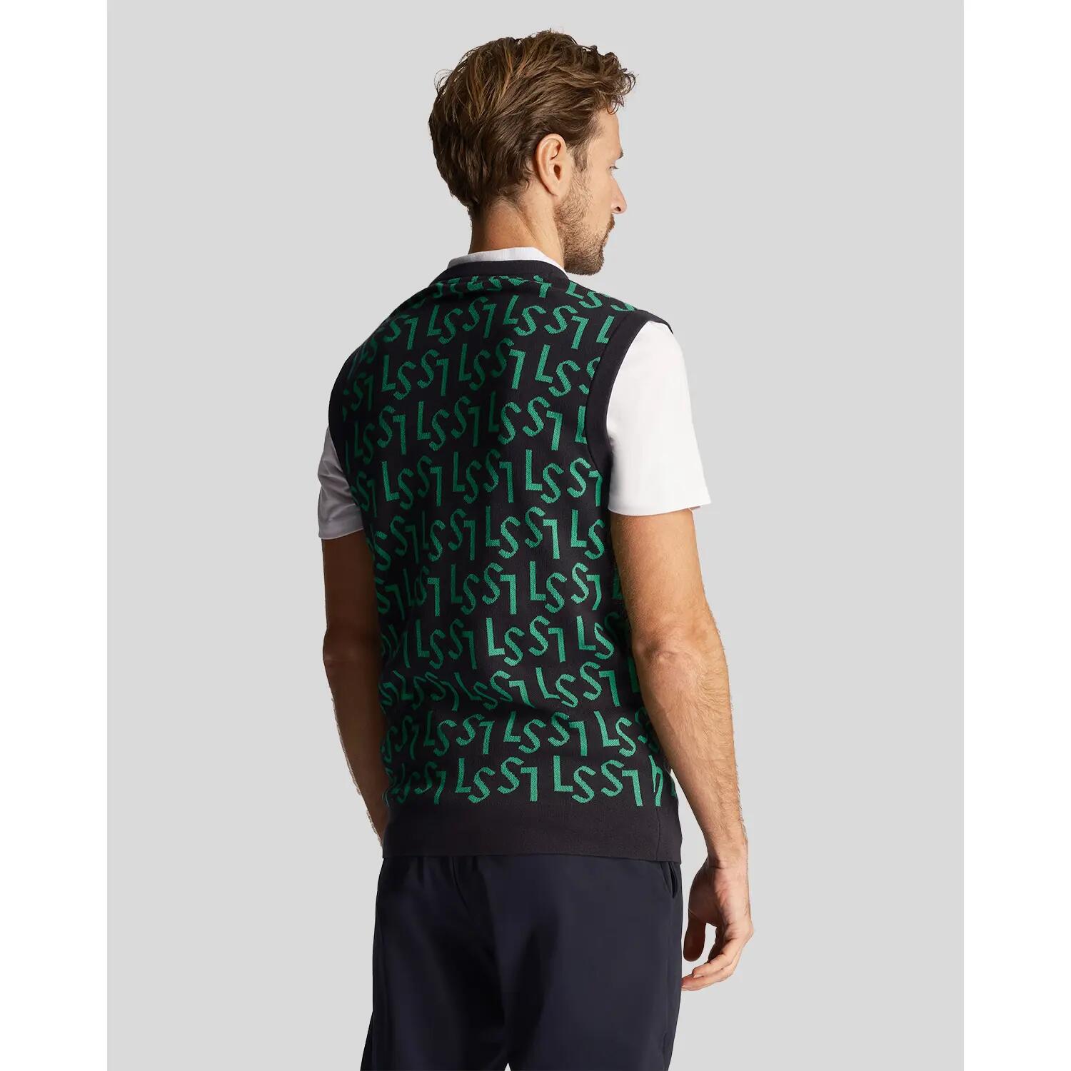 Polo sin mangas Lyle & Scott Monogram 5/6