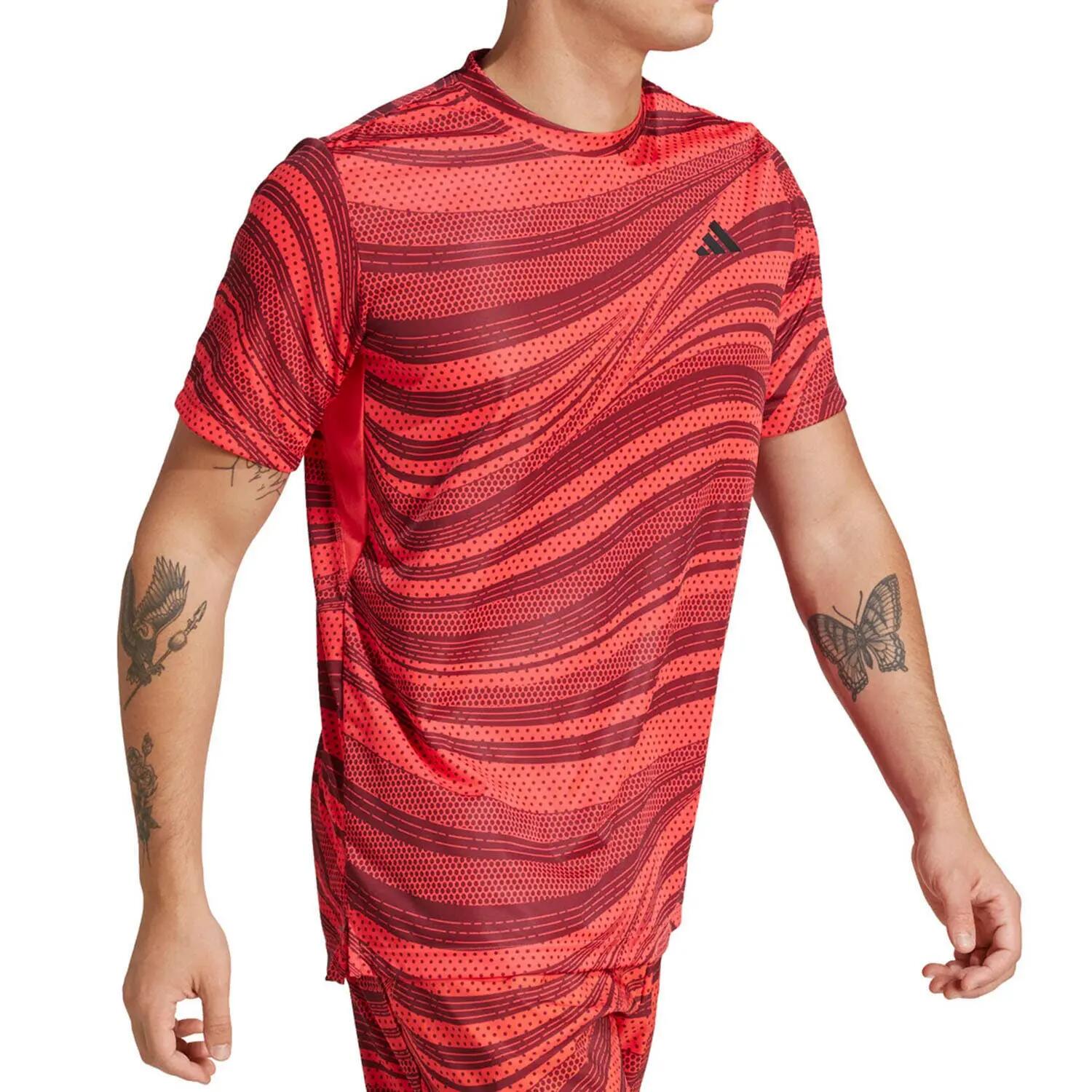 T-shirt Adidas Homme Club Graphic Kue77 2/7