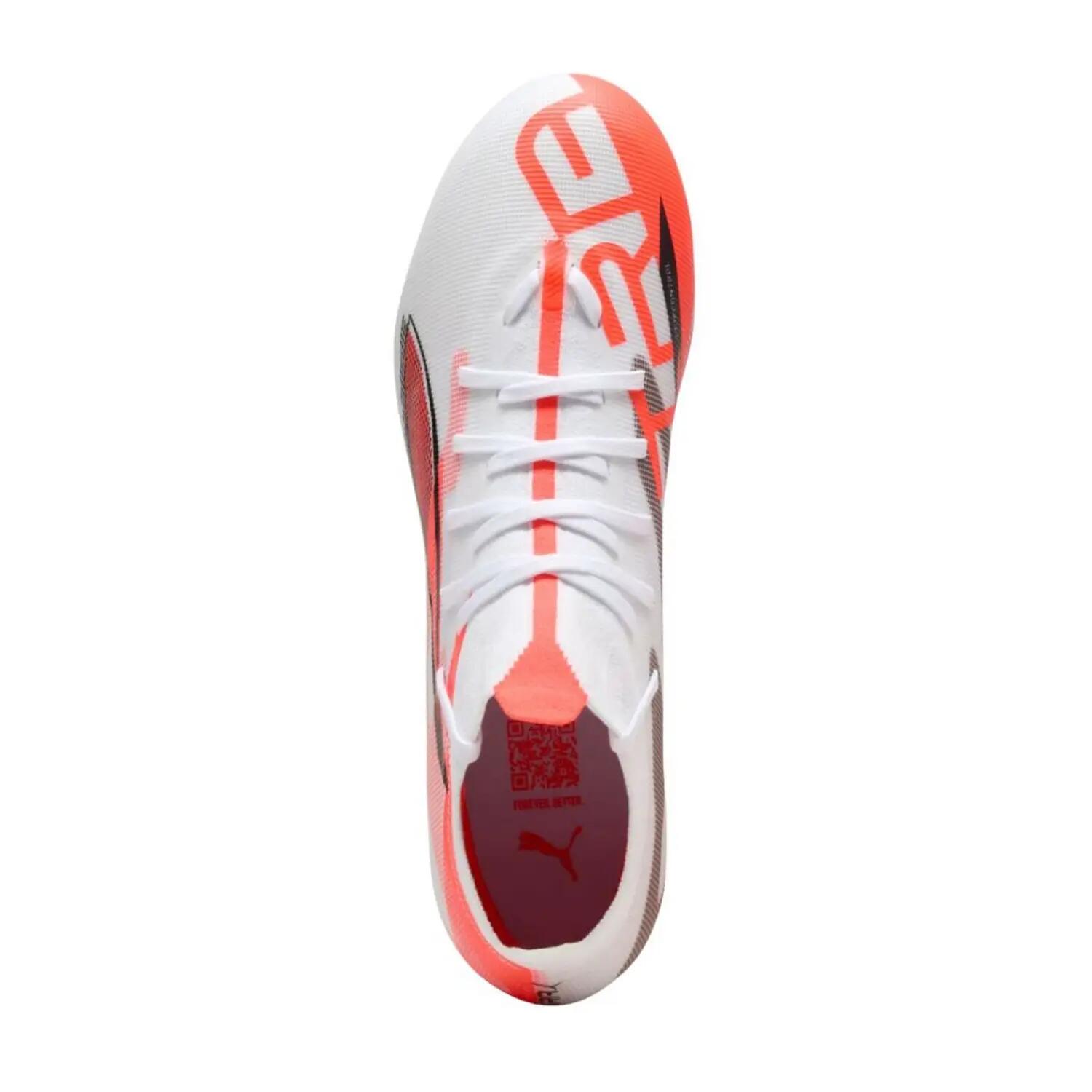 Botas De Fútbol Para Suelo Artificial Ultra 5 Match+ para Adultos Unisex Blanco, 4/15