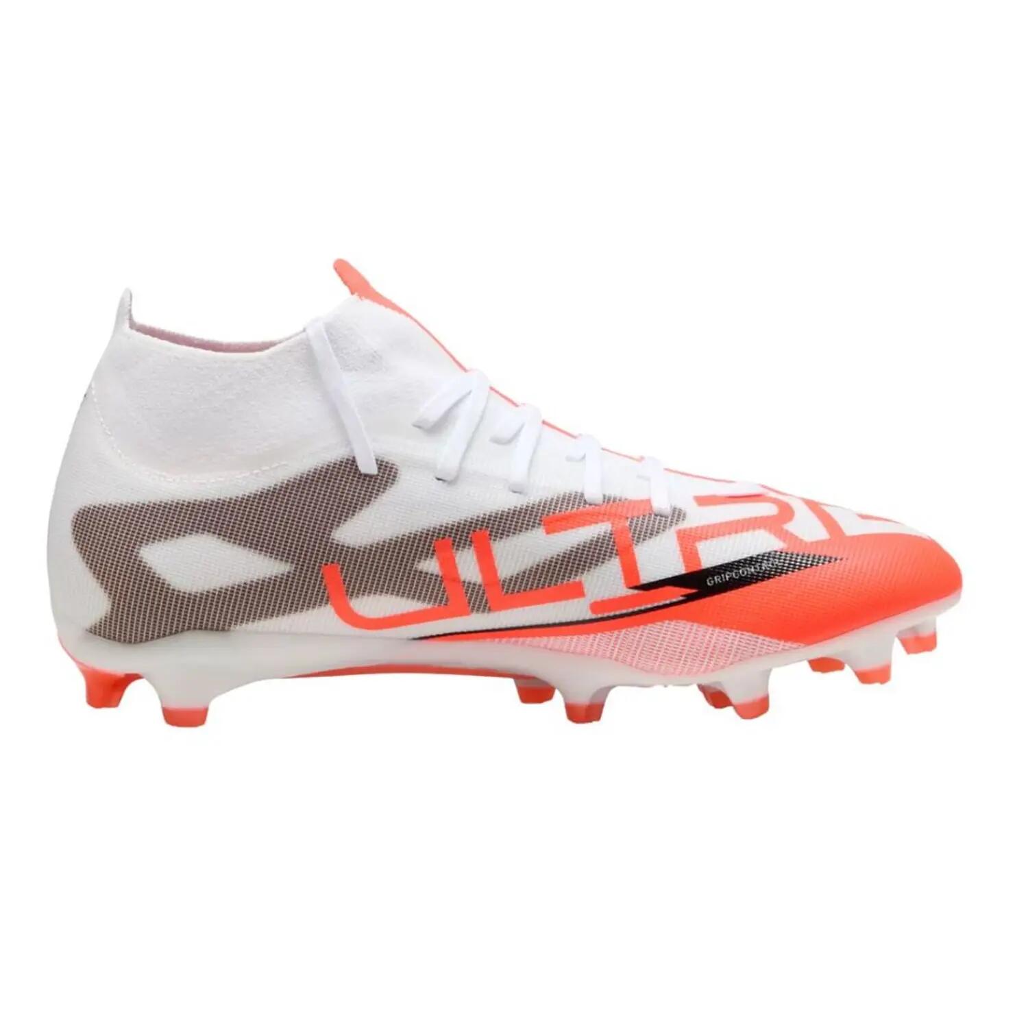 Botas De Fútbol Para Suelo Artificial Ultra 5 Match+ para Adultos Unisex Blanco, 3/15