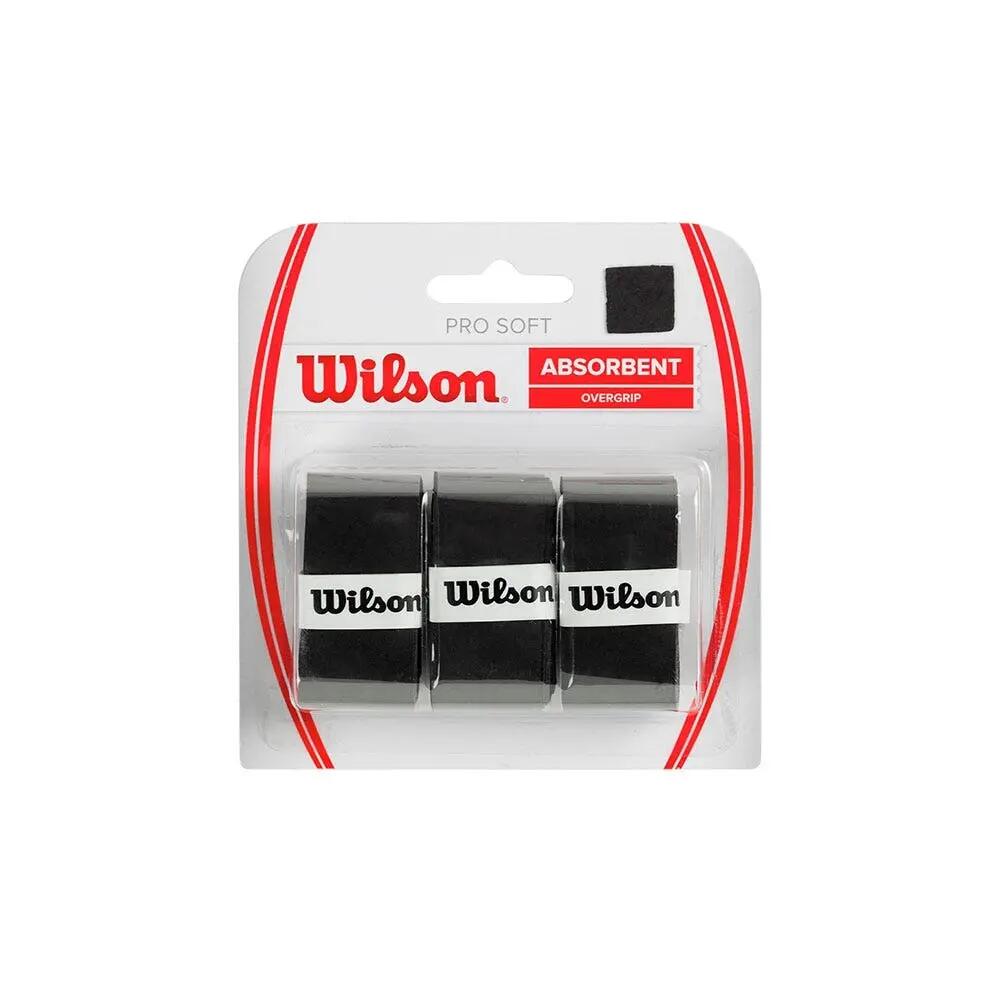 Wilson Pro Soft Overgrip Bk Wrz4040bk 1/1