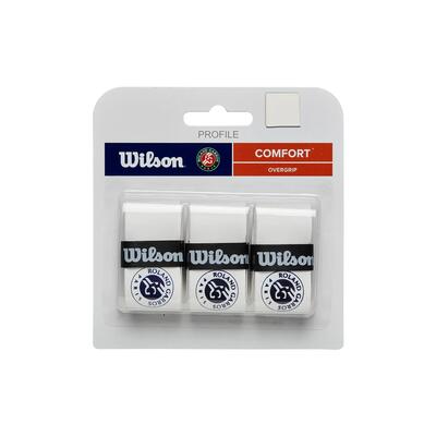 3-pack blister overgrips wilson roland garros 2024