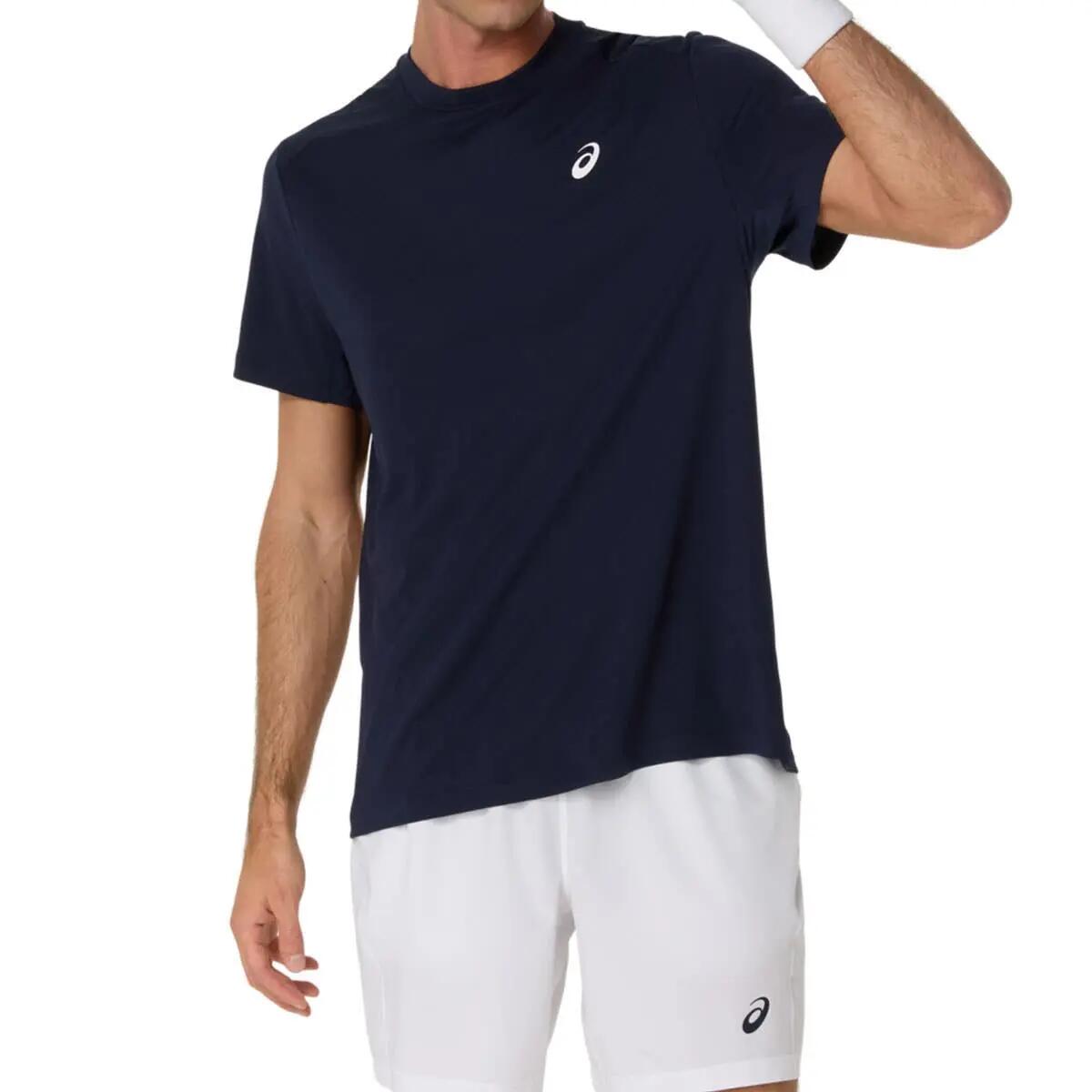 Maglietta Asics Court A Maniche Corte 2/4