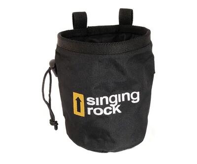 Sacchetto di magnesite SINGING ROCK Large nero con chiusura rapida