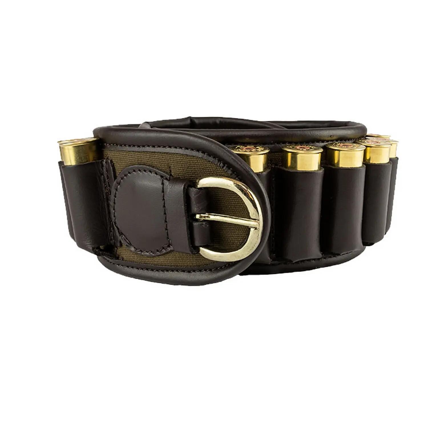 Jack Pyke Plain Cotton Canvas Heavy Duty Cartridge Belt